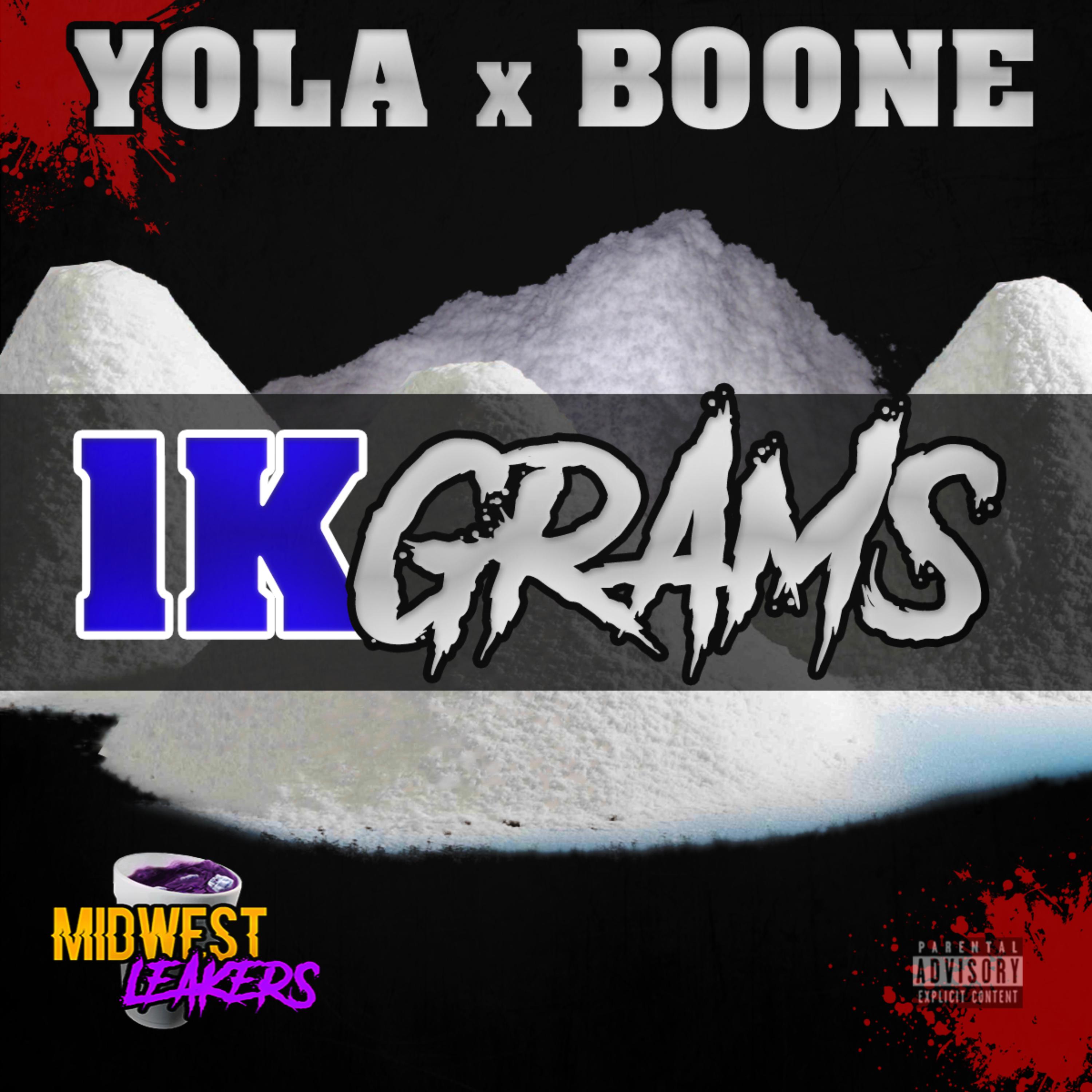 1K GRAMS by Yola Montana cover art