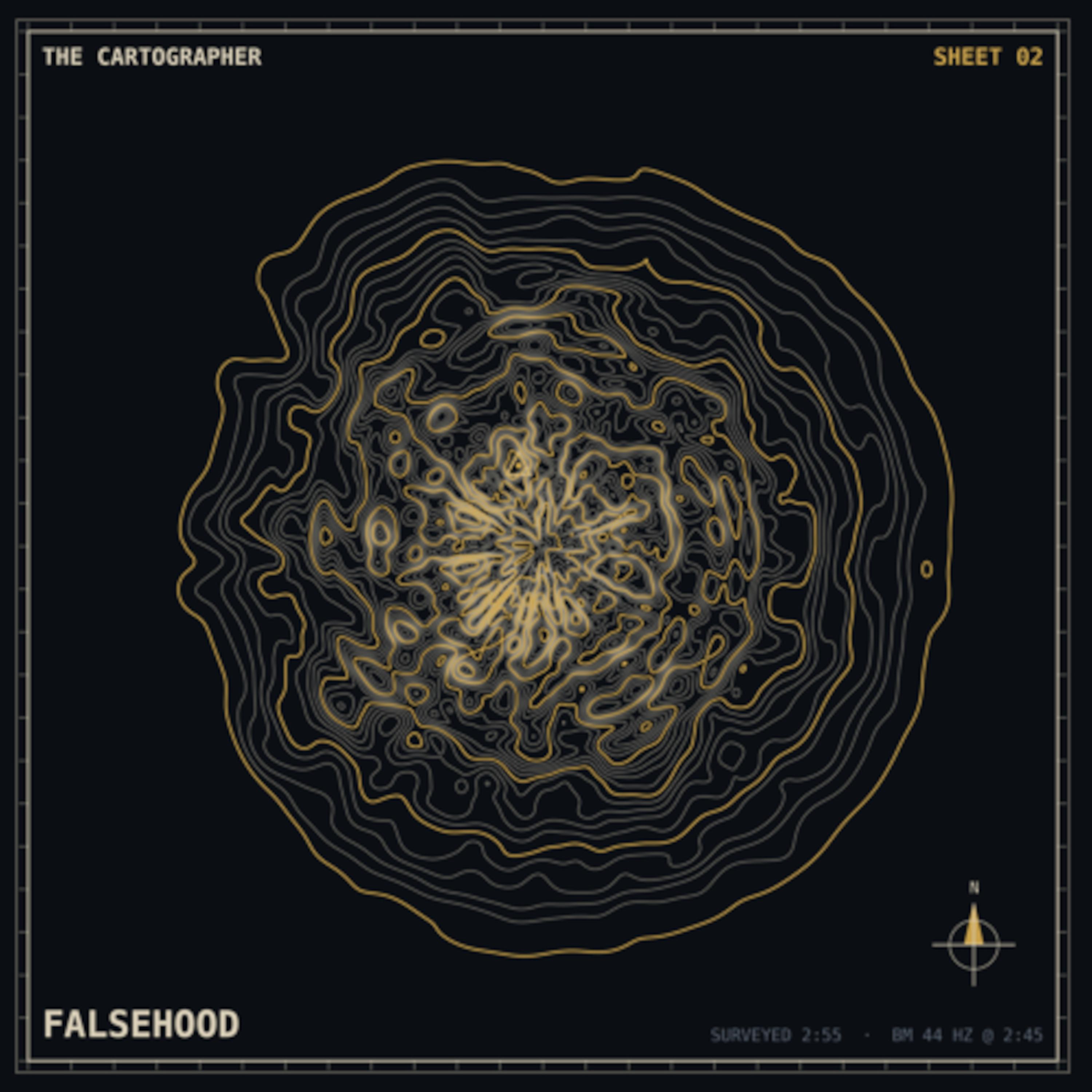 Falsehood by Cartographer The One cover art