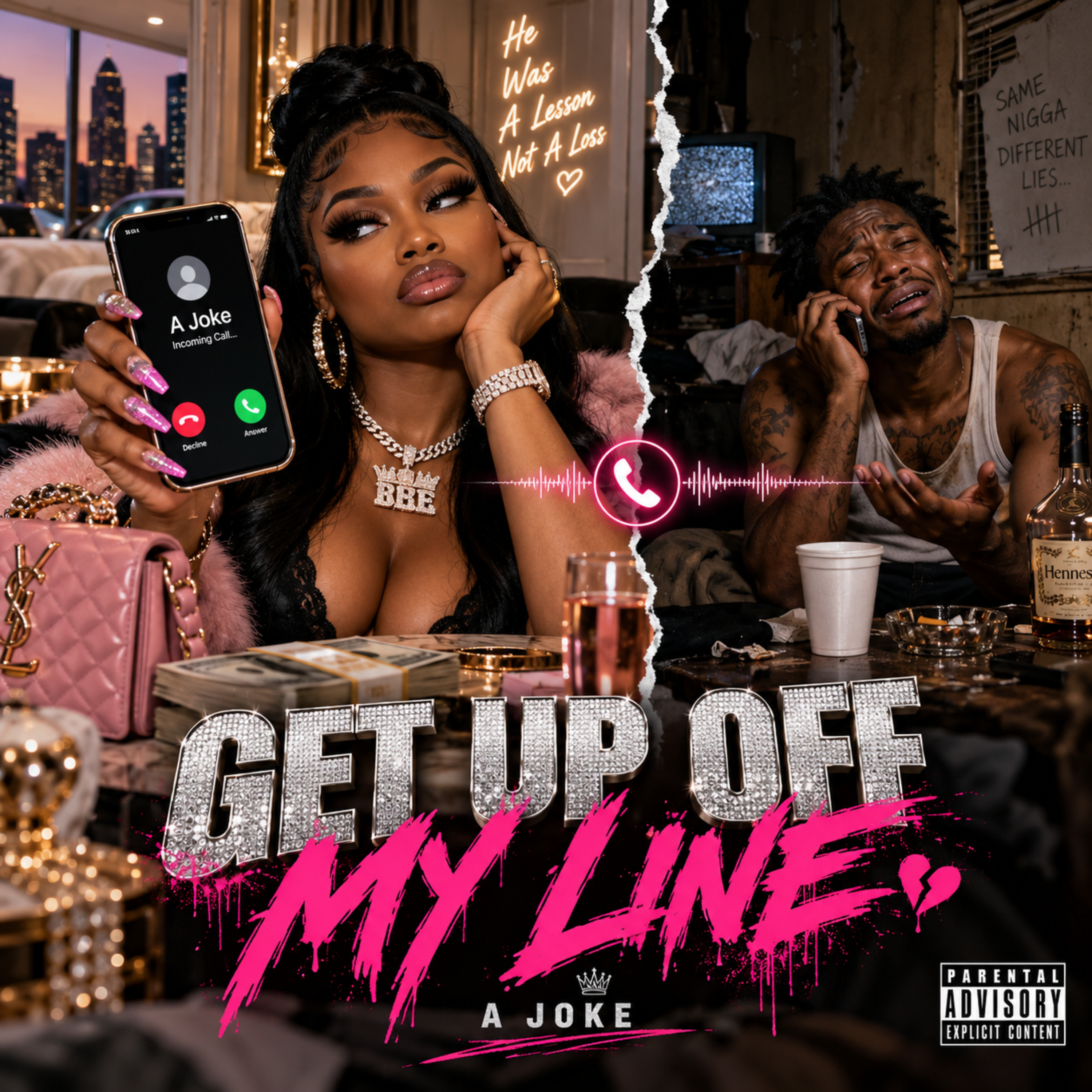 GET OFF MY LINE by Shandrea Miles cover art