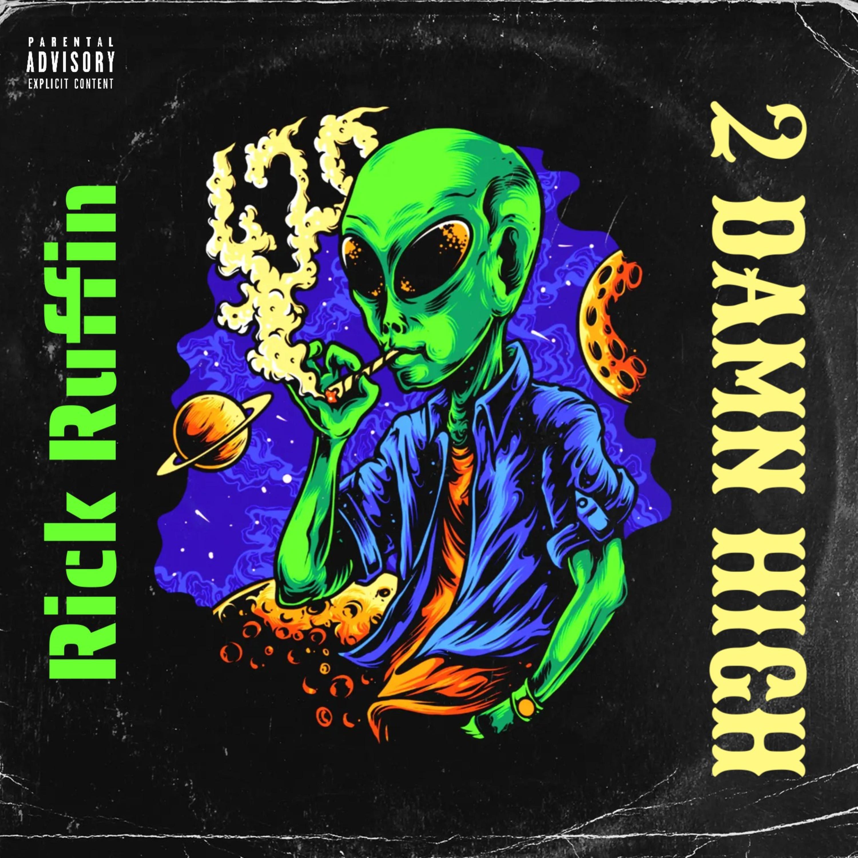 2 DAMN HIGH by Rick Ruffin cover art