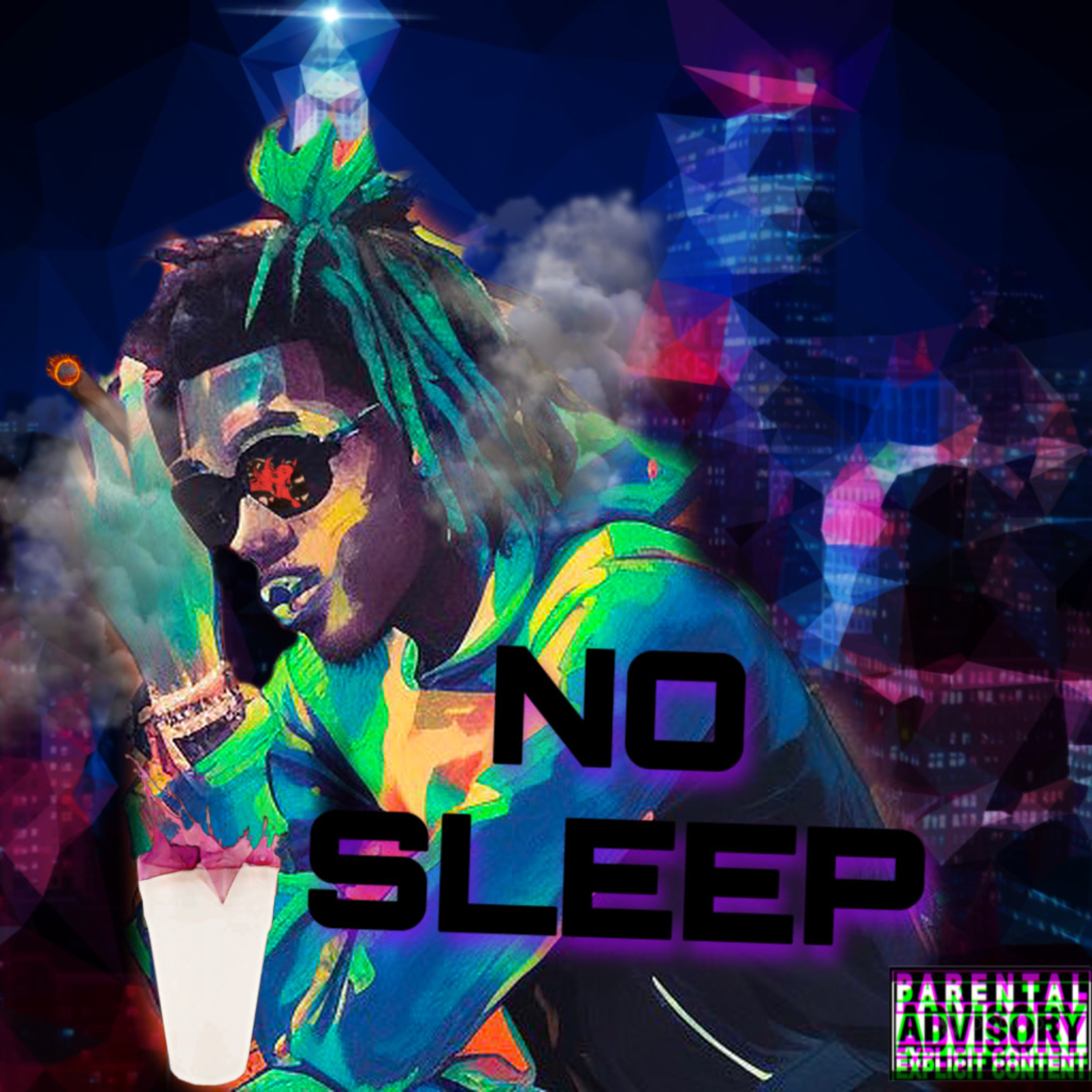 NO SLEEP artwork
