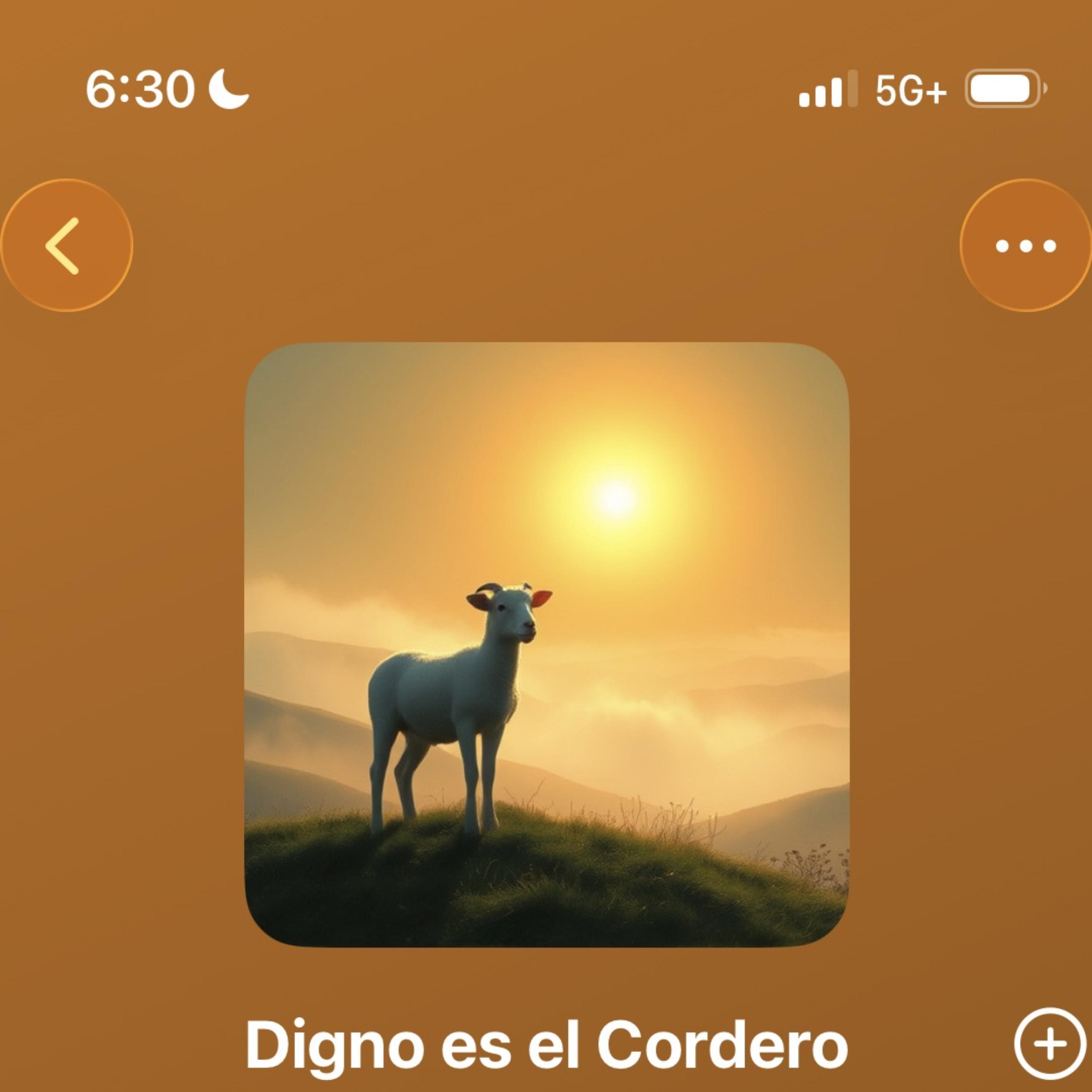 Digno Es El Cordero artwork