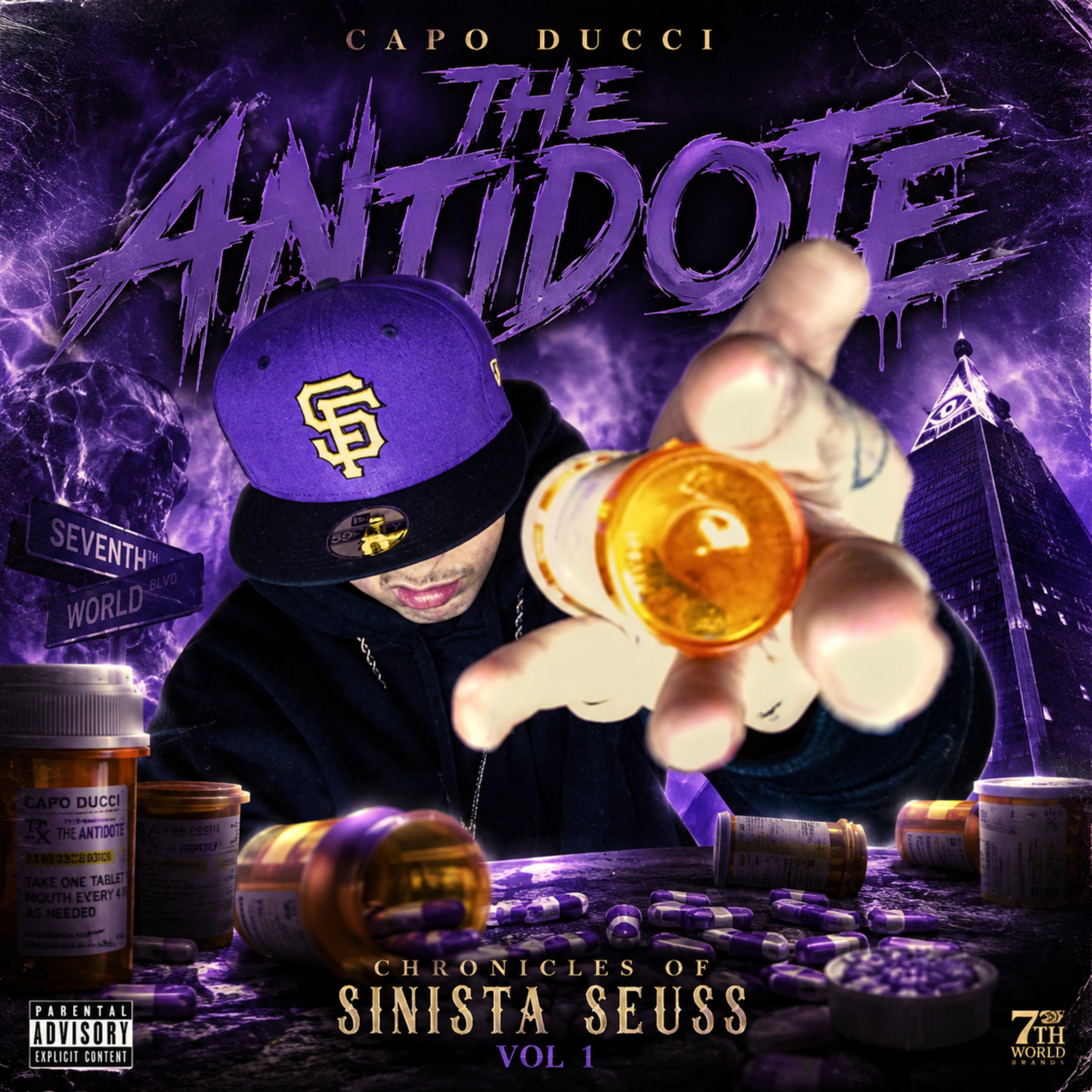 The Antidote (Chronicles Of Sinista Seuss Vol.1) by Capo Ducci cover art
