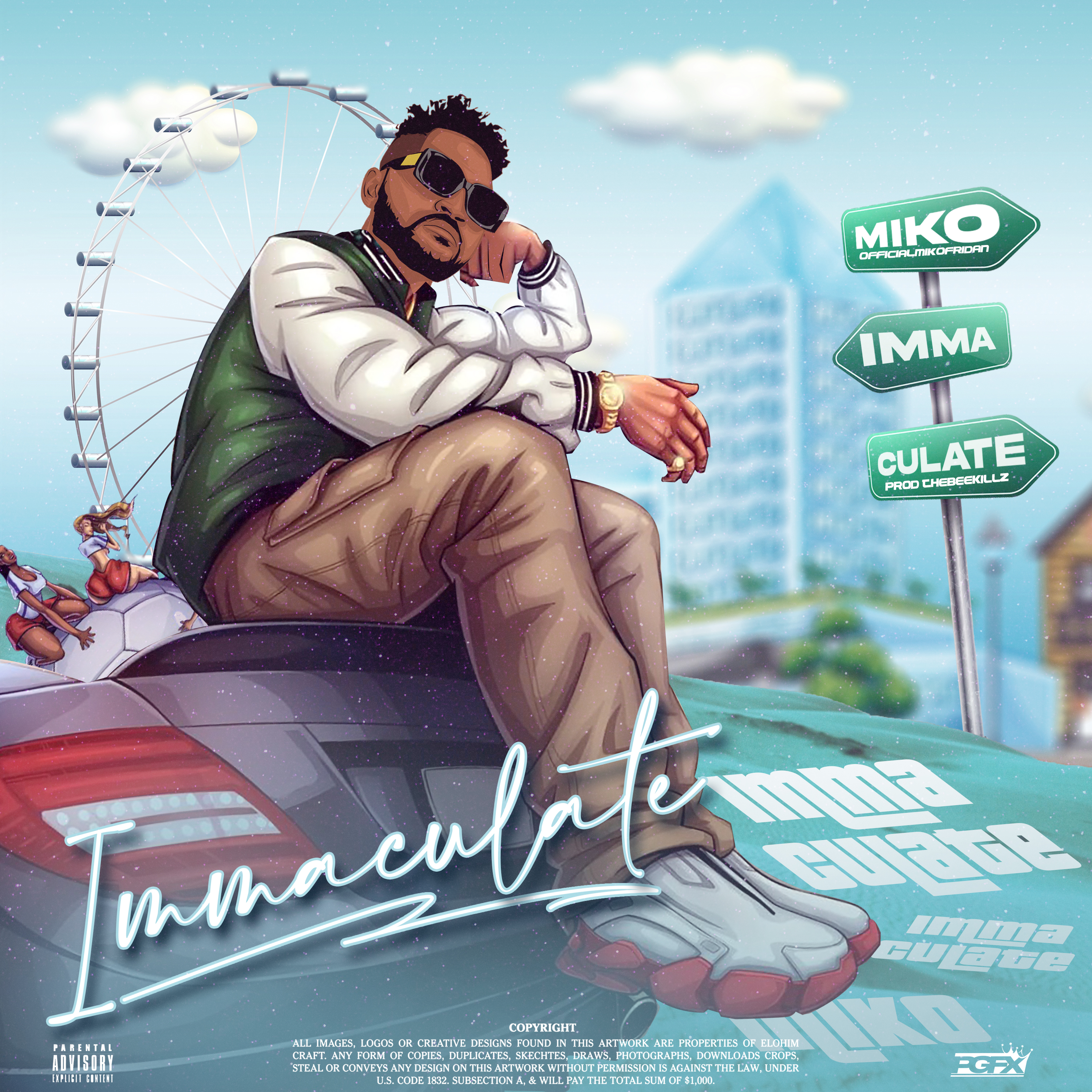 Immaculate artwork