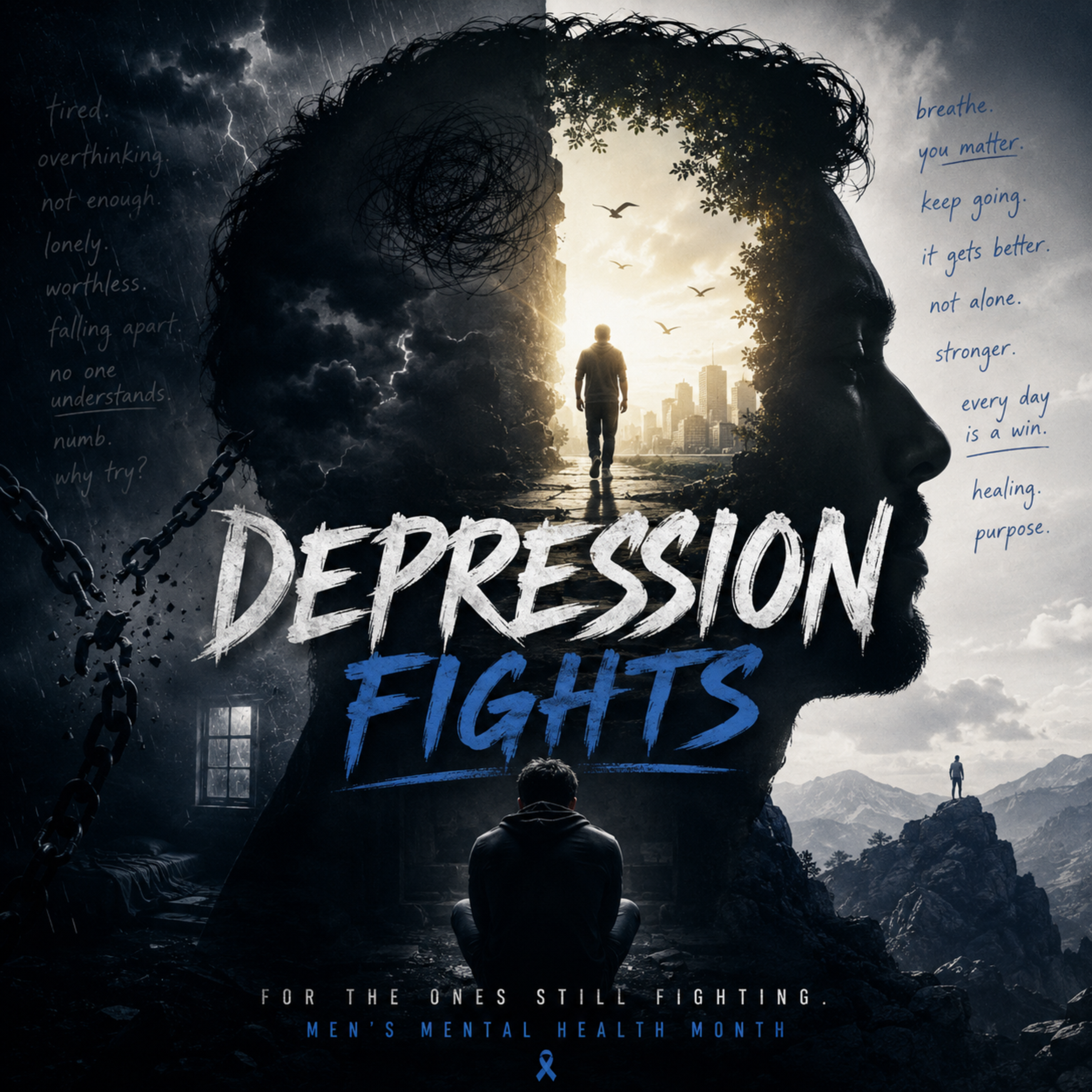 Depression Fights by 4Way Slee cover art