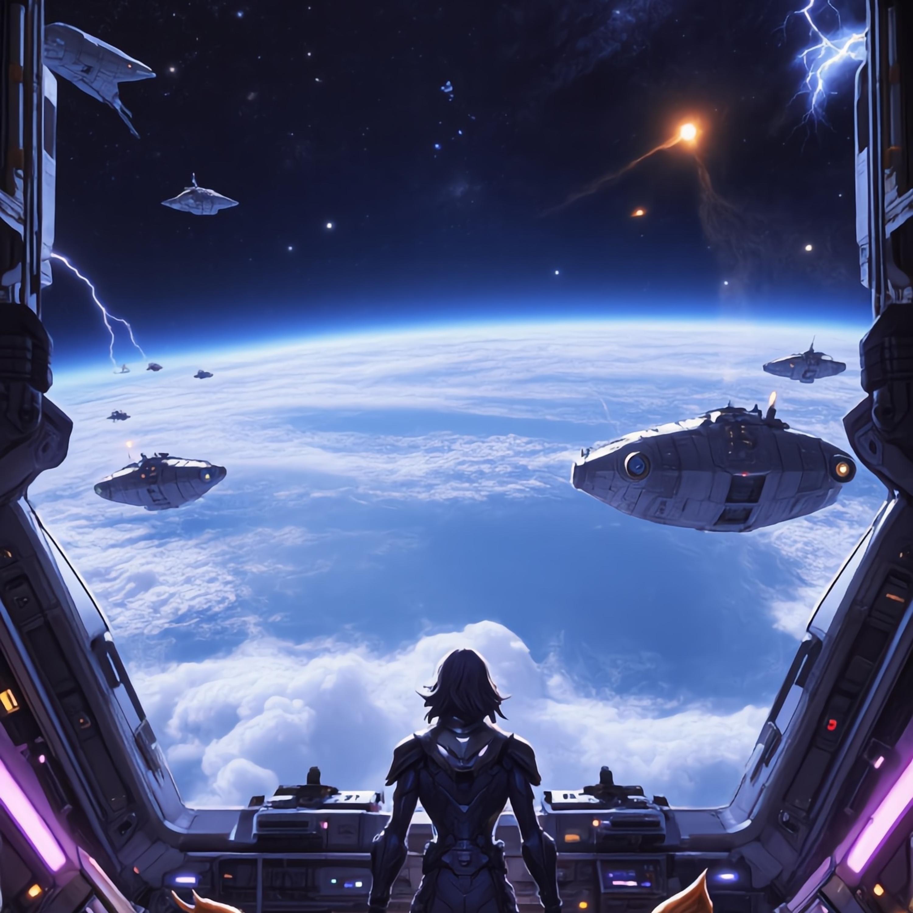 Stargazing artwork