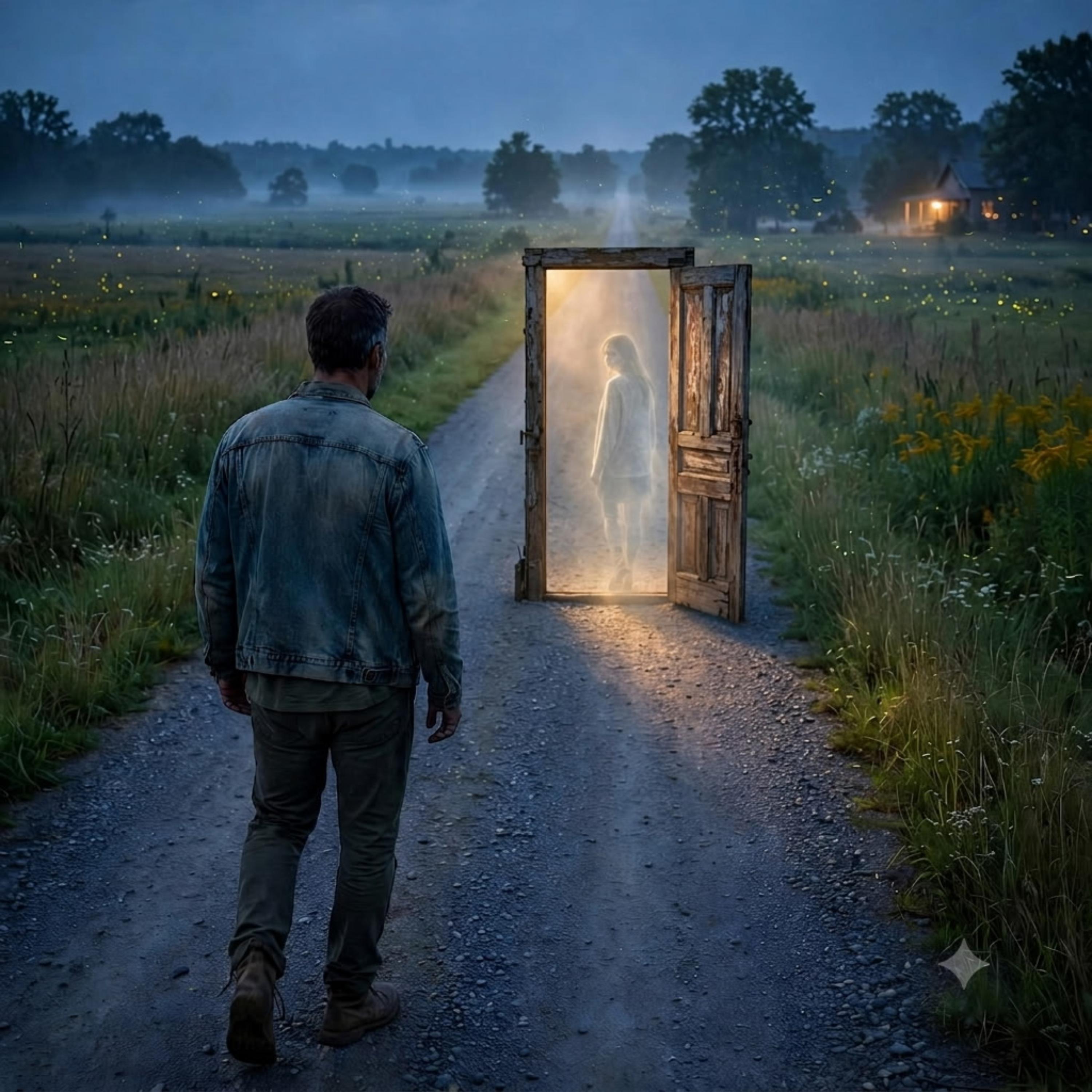 THE BACK OF THE OPEN DOOR by Tim Anderson Lyrics cover art