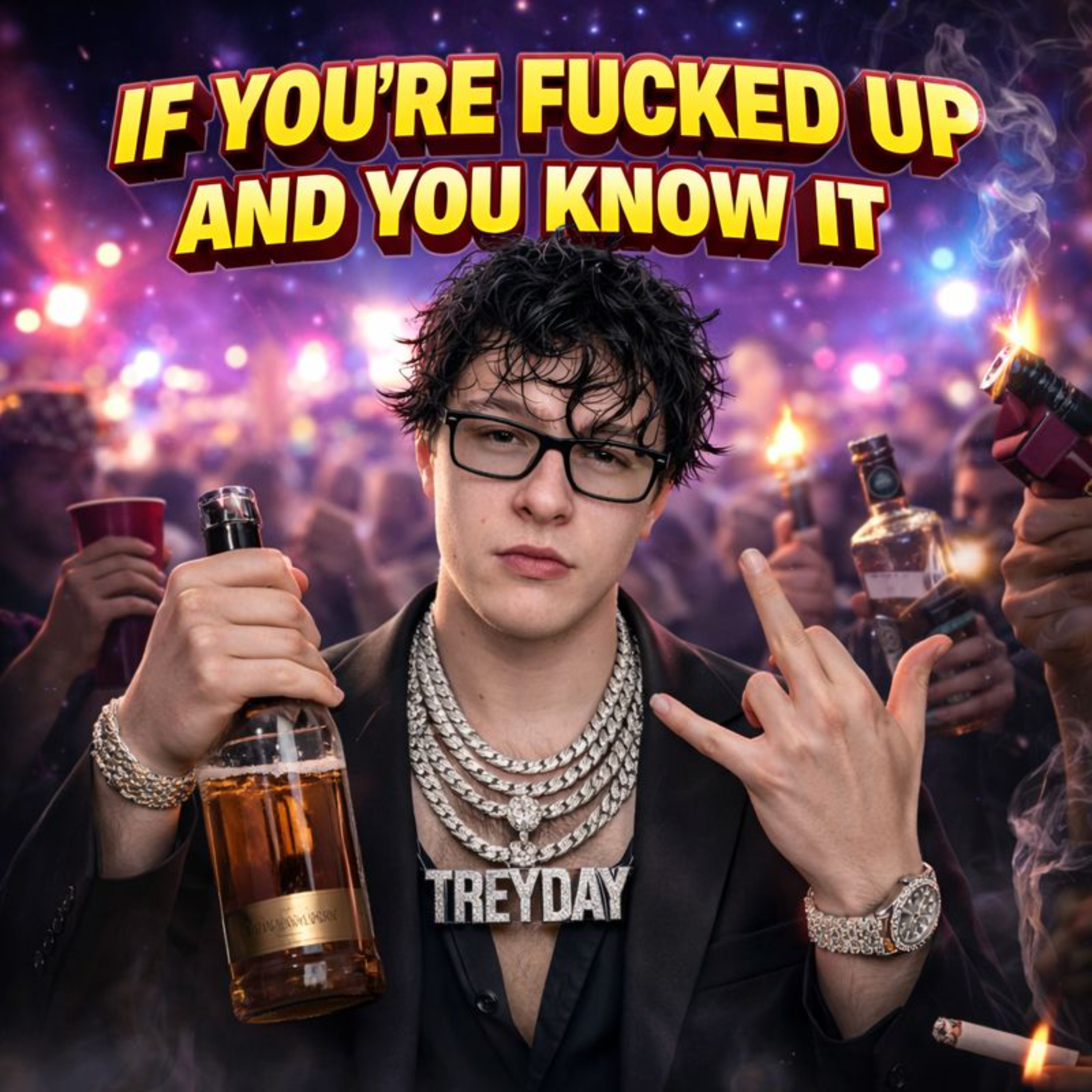 IF YOU'RE FUCKED UP AND YOU KNOW IT artwork