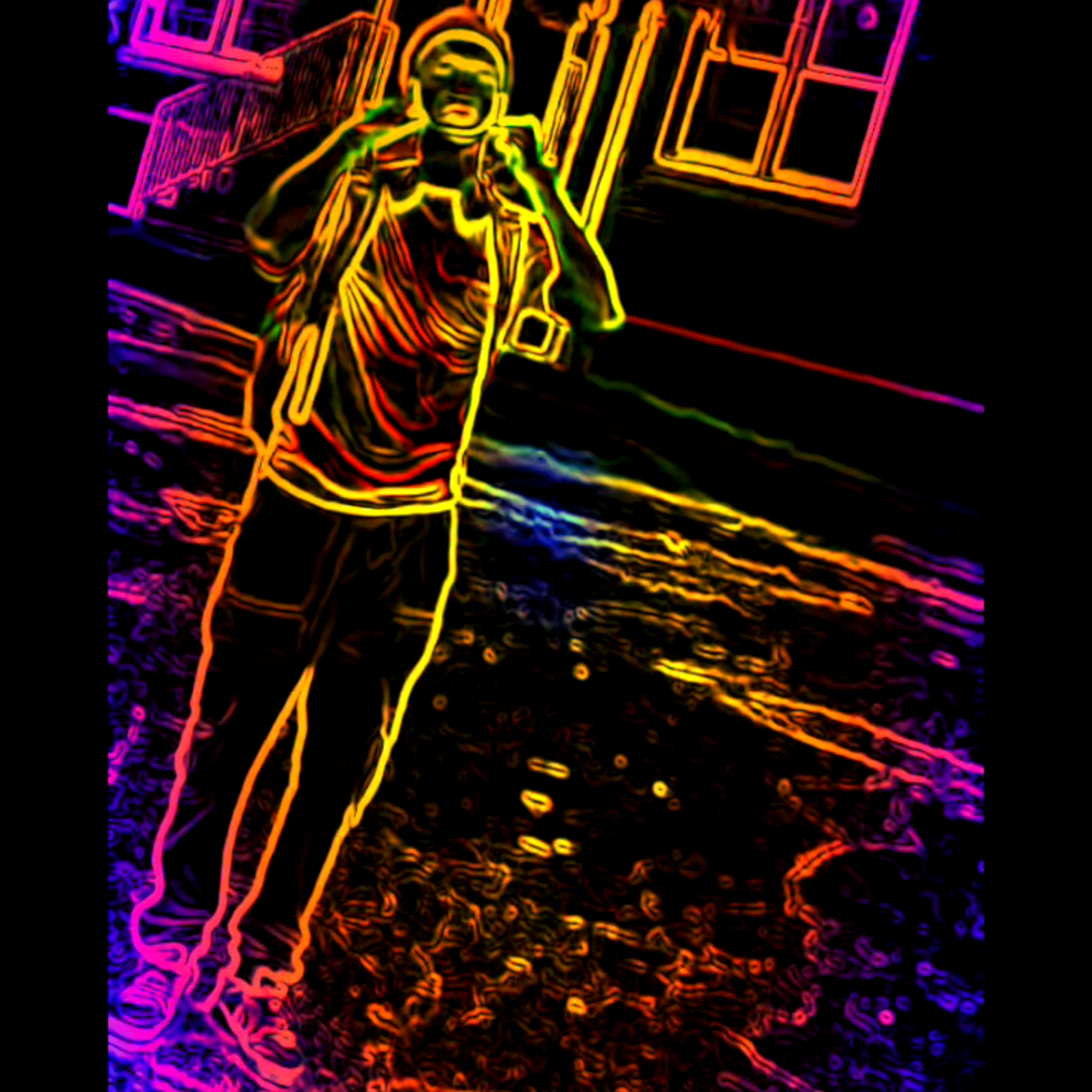 Grown man artwork