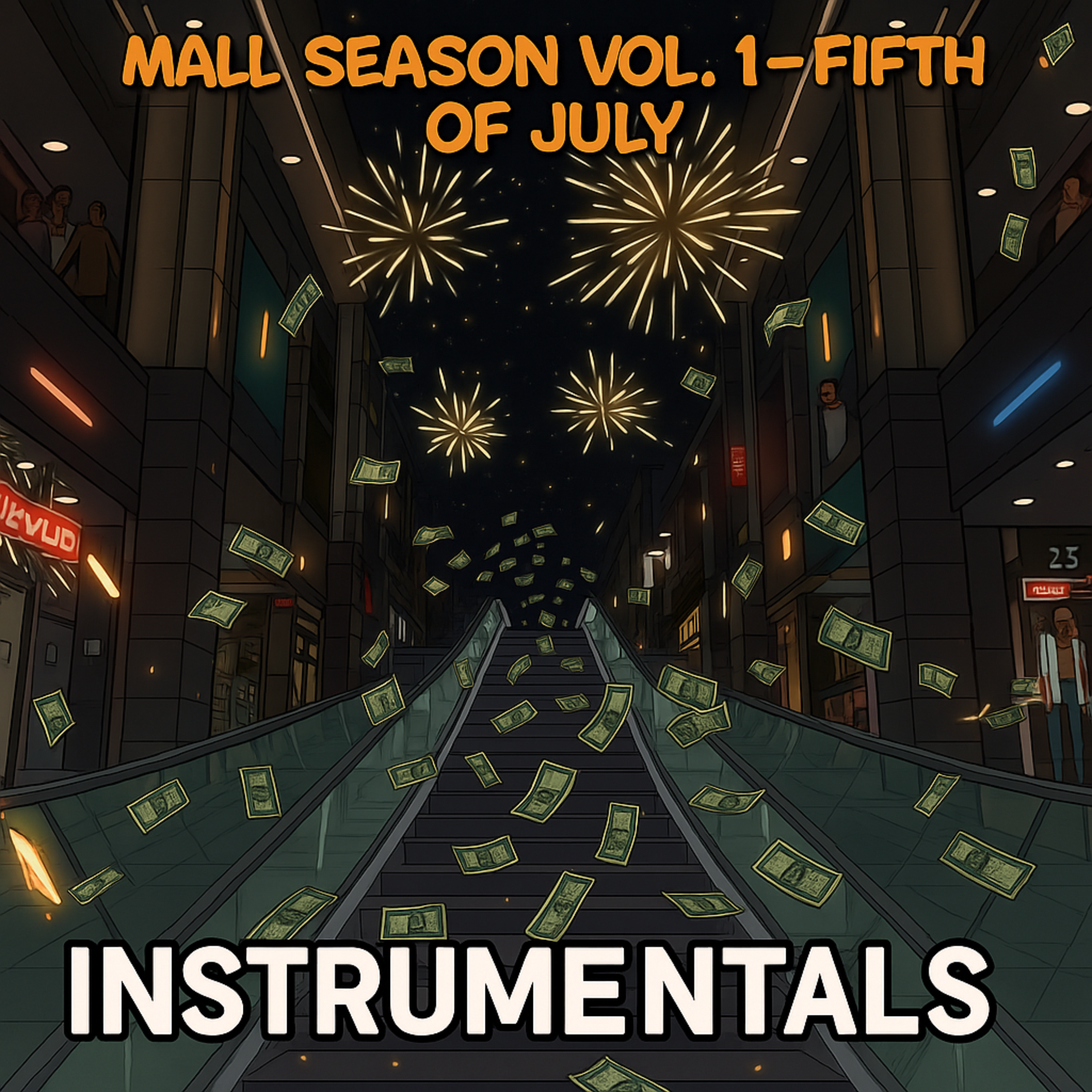 Mall Season Vol. 1 - Fifth of July Instrumentals artwork
