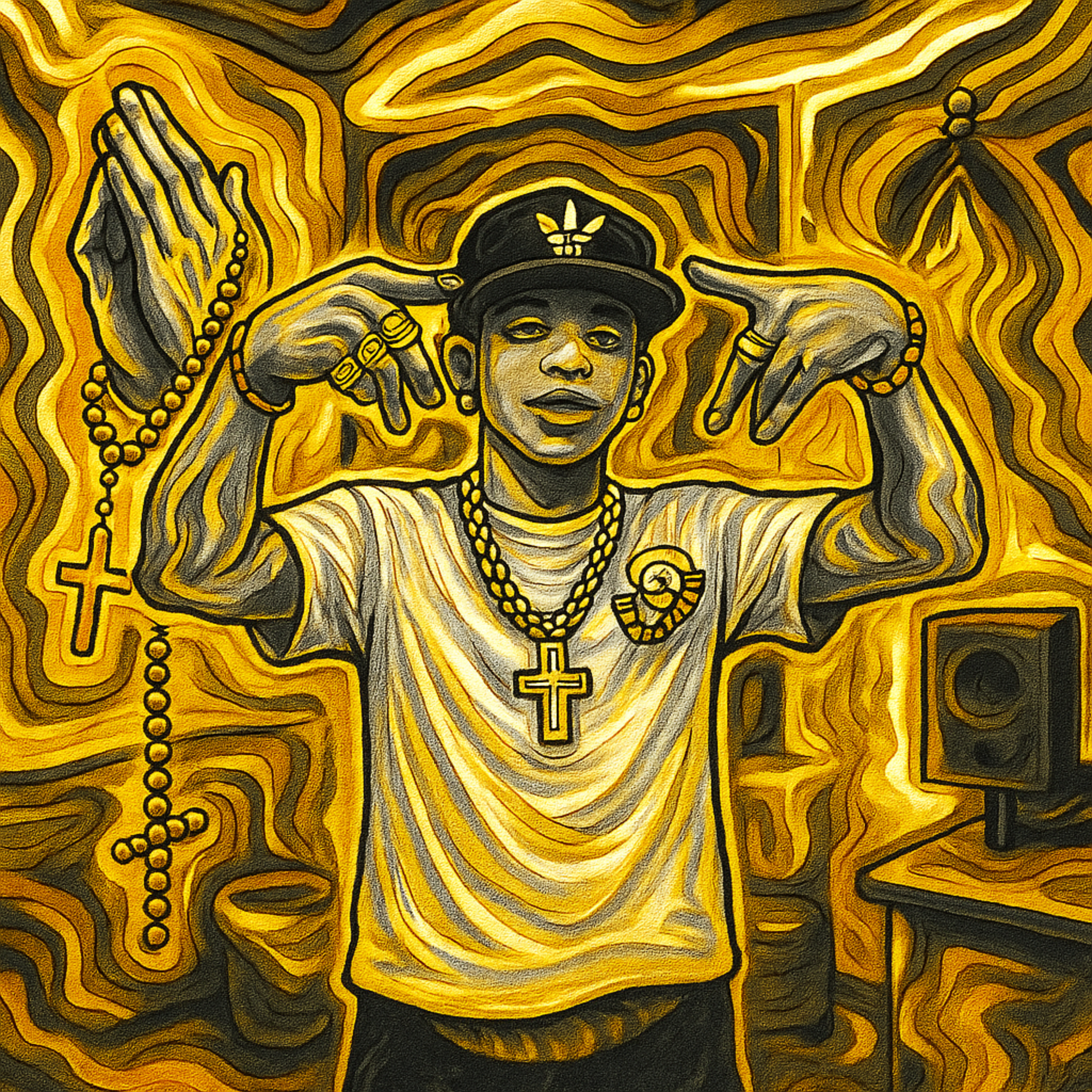 PRAY 4 MY NIGGAZ artwork