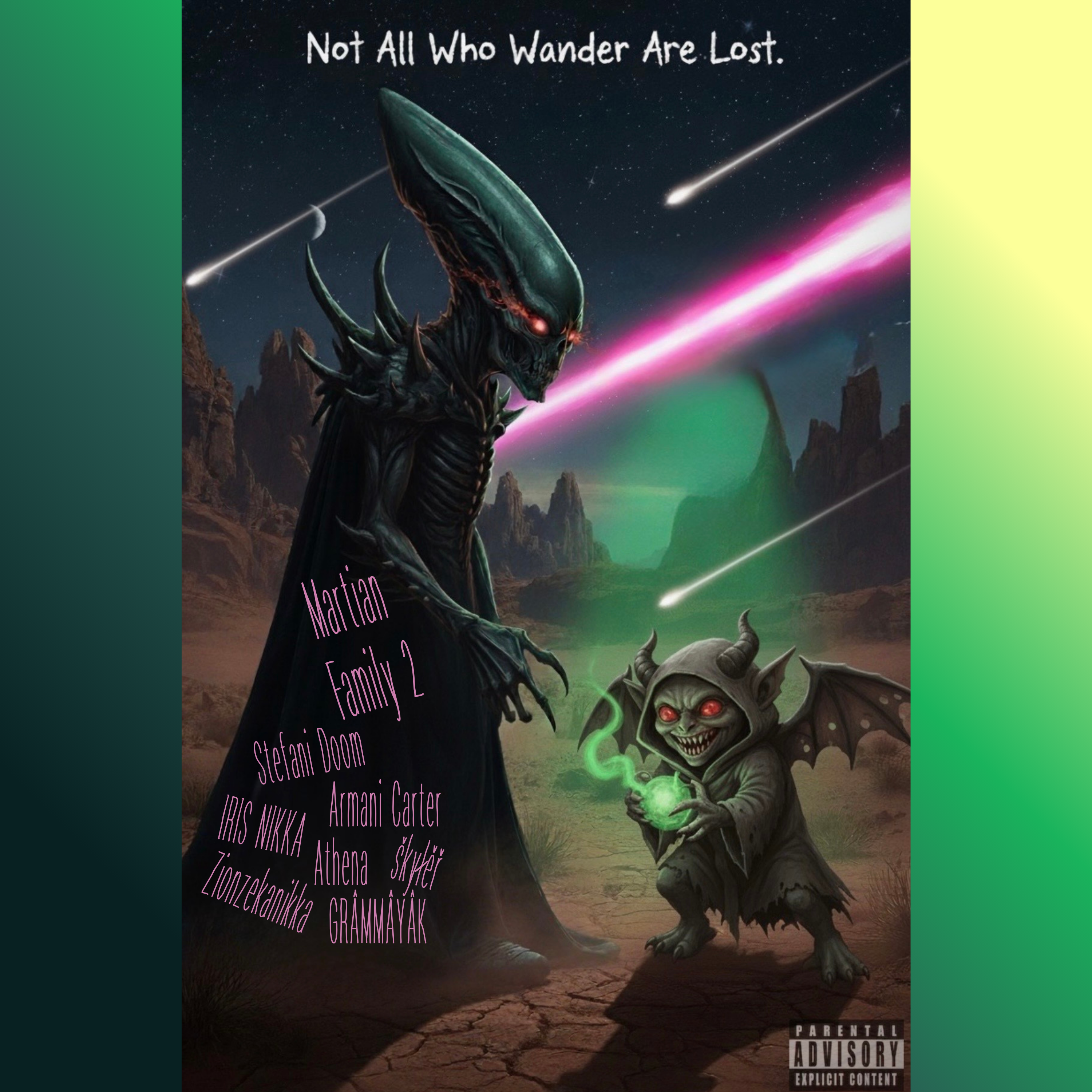 Martian Family 2 artwork