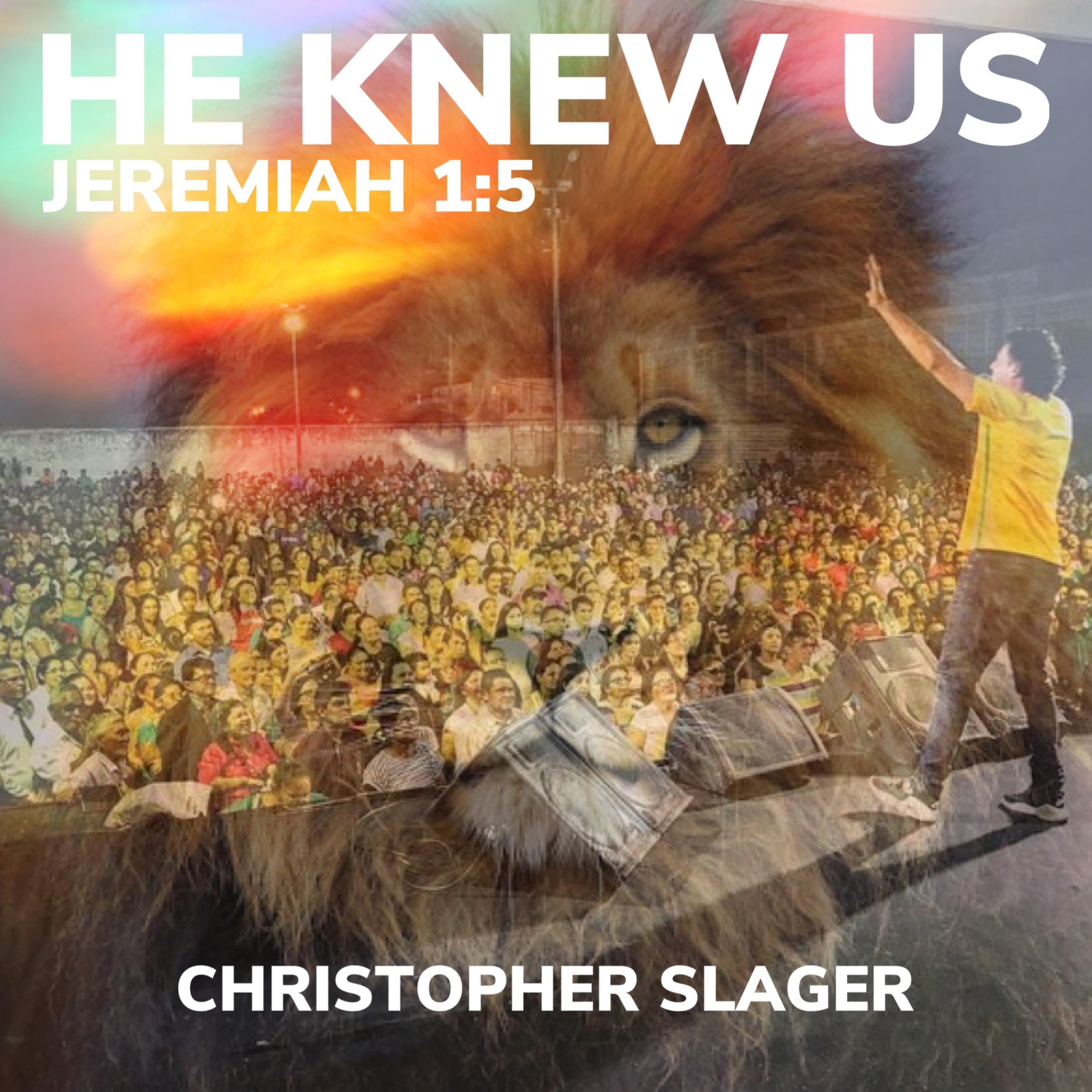 HE KNEW US JEREMIAH 1:5 artwork