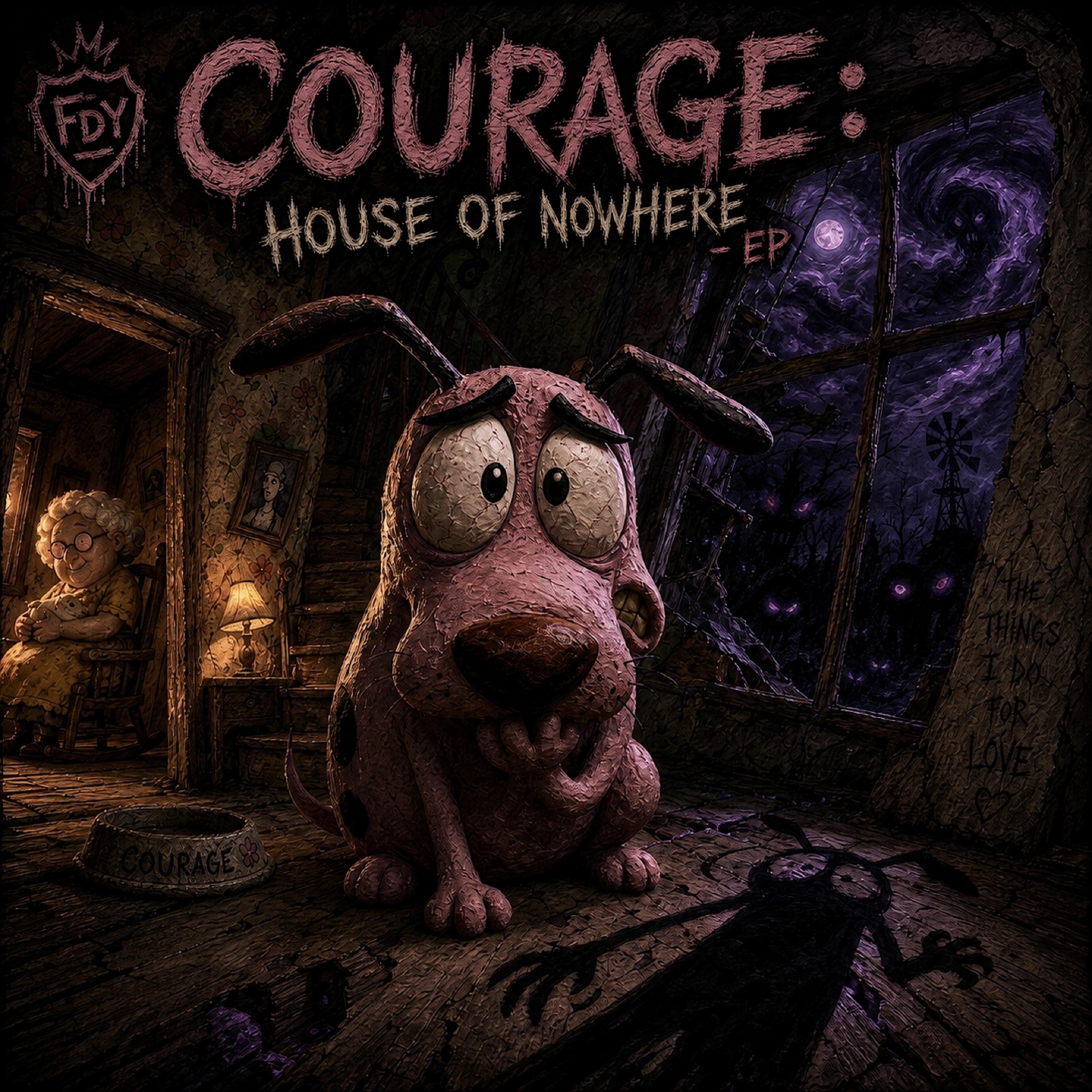 COURAGE : HOUSE OF NOWHERE by Kay’Oz Kroniklez cover art