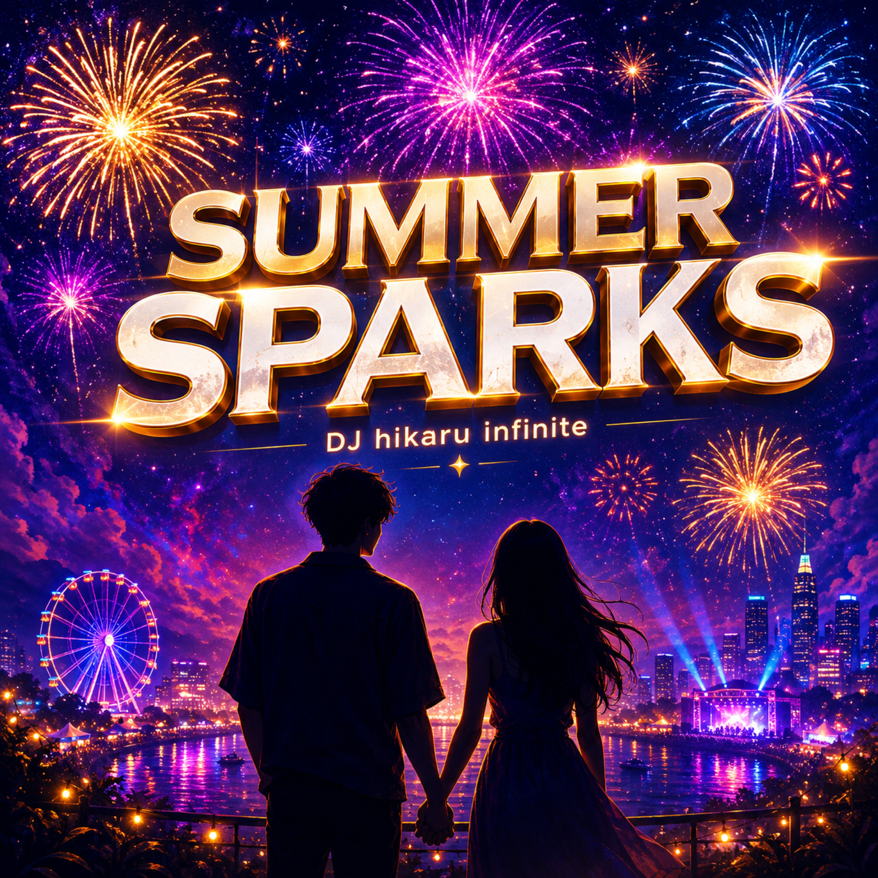 Summer Sparks by DJ hikaru infinite cover art