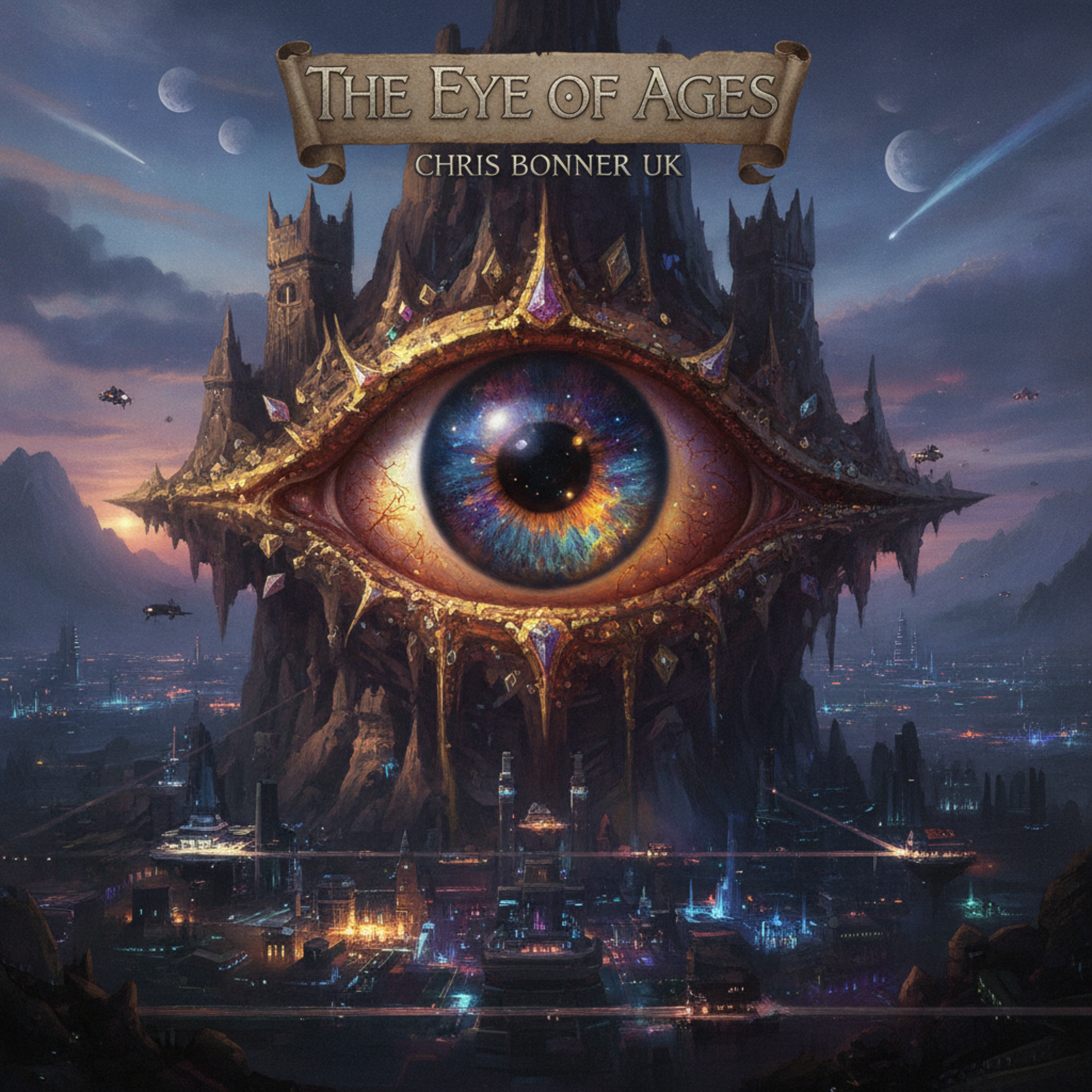 The Eye of Ages by Chris Bonner UK cover art