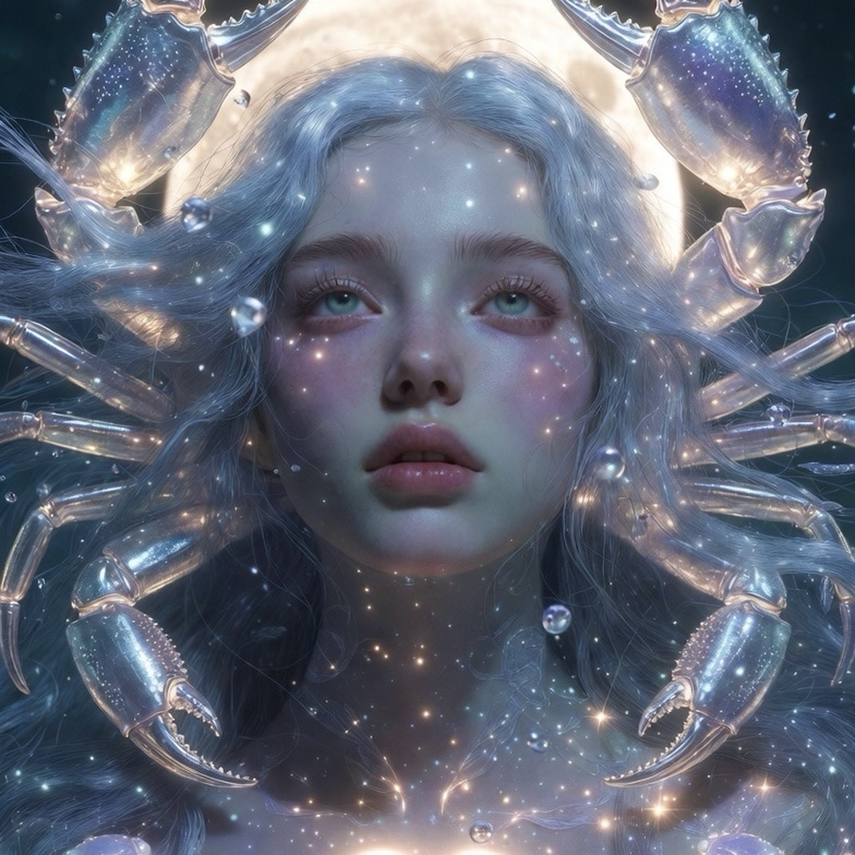 Cancer — The Moonlit Heart by CityFlower Pop cover art
