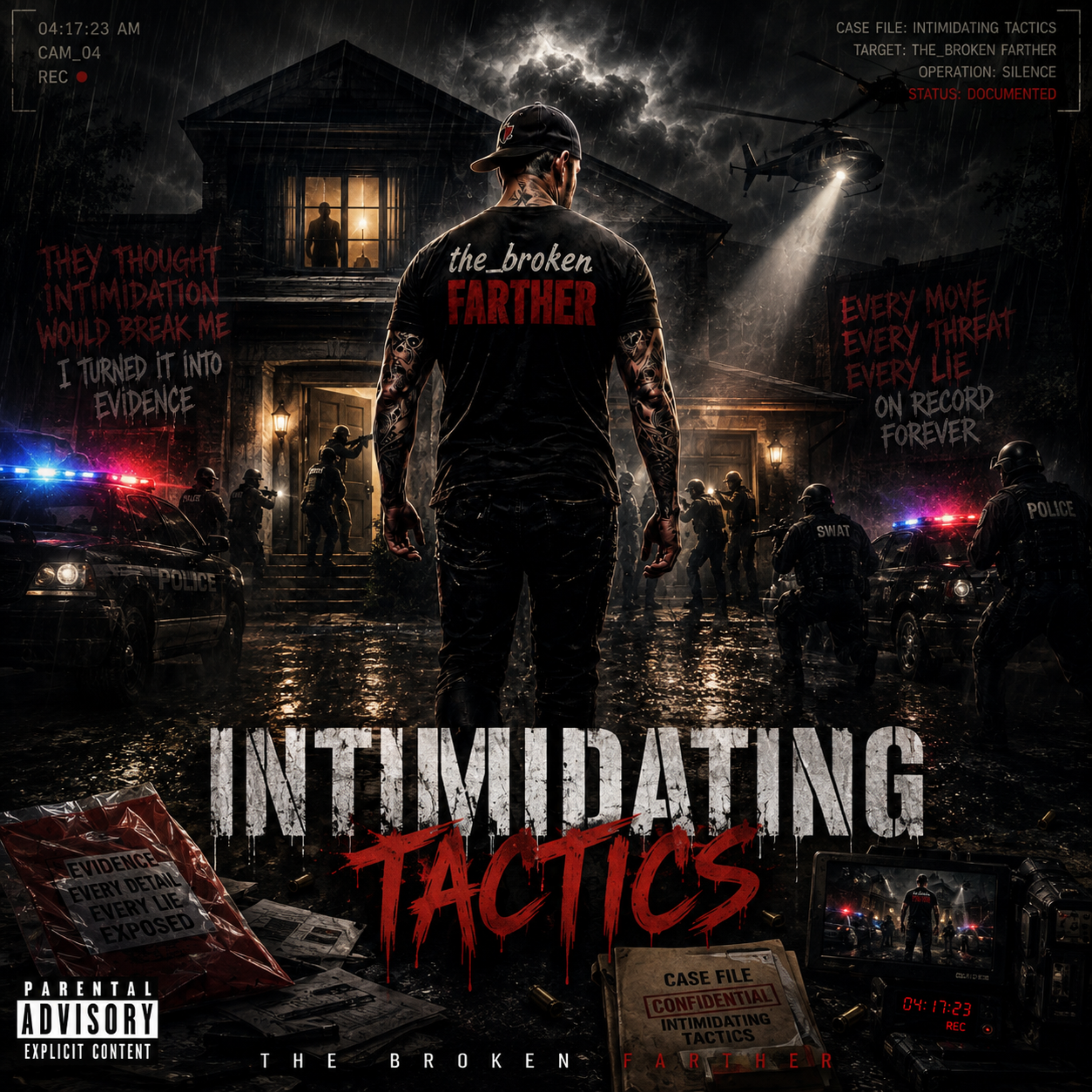 INTIMIDATING TACTICS by The Broken Farther cover art