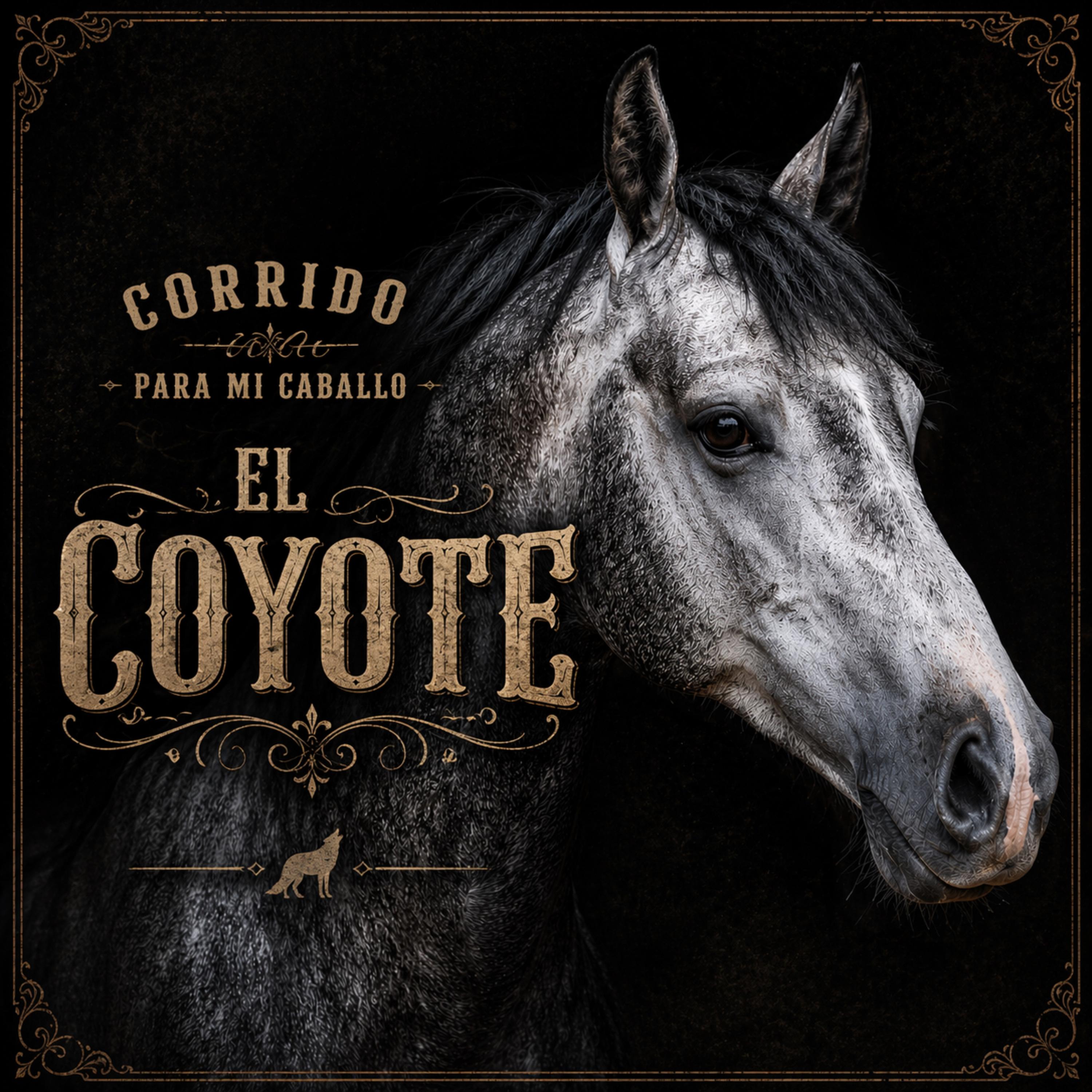 Mi caballo el coyote artwork