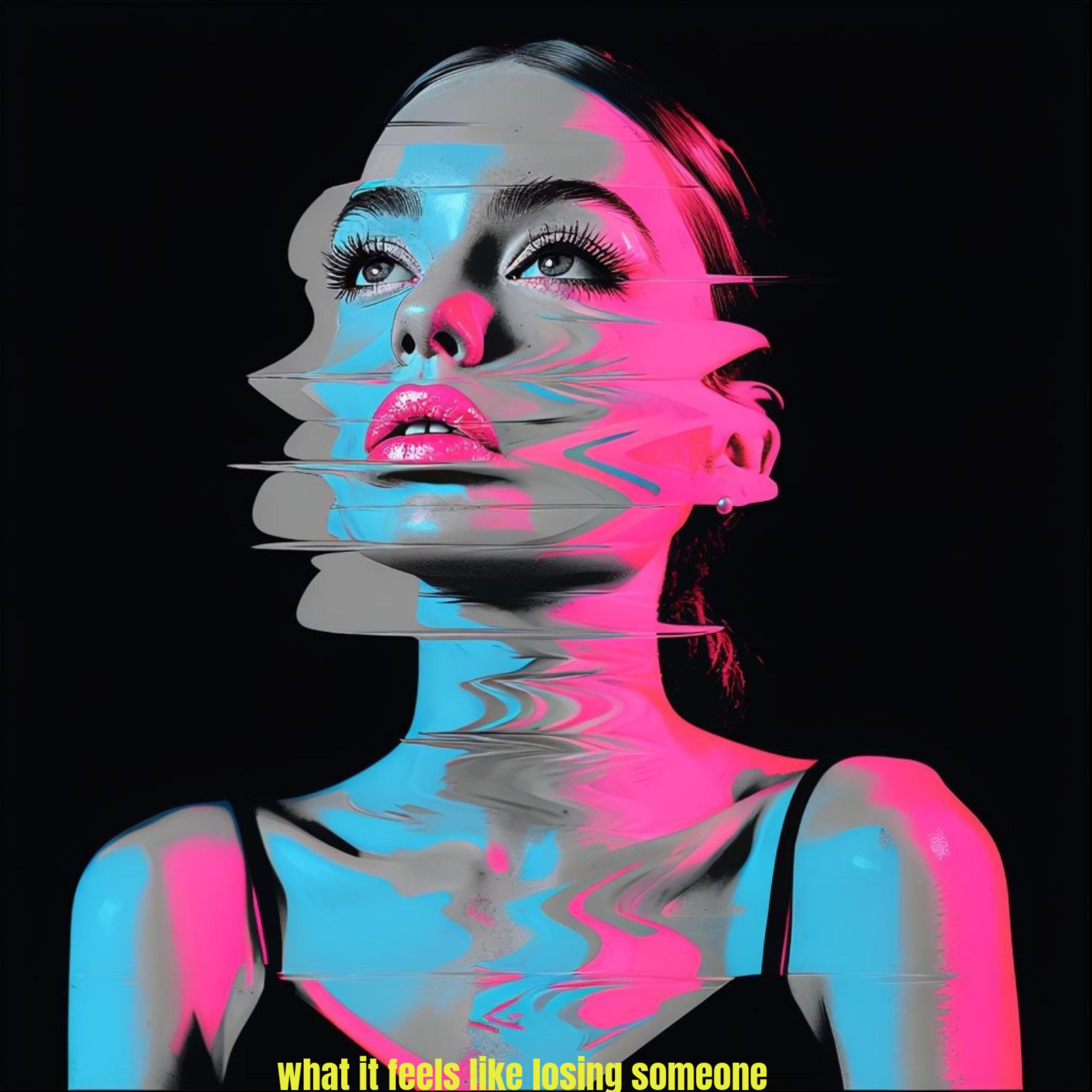 what it feels like losing someone artwork