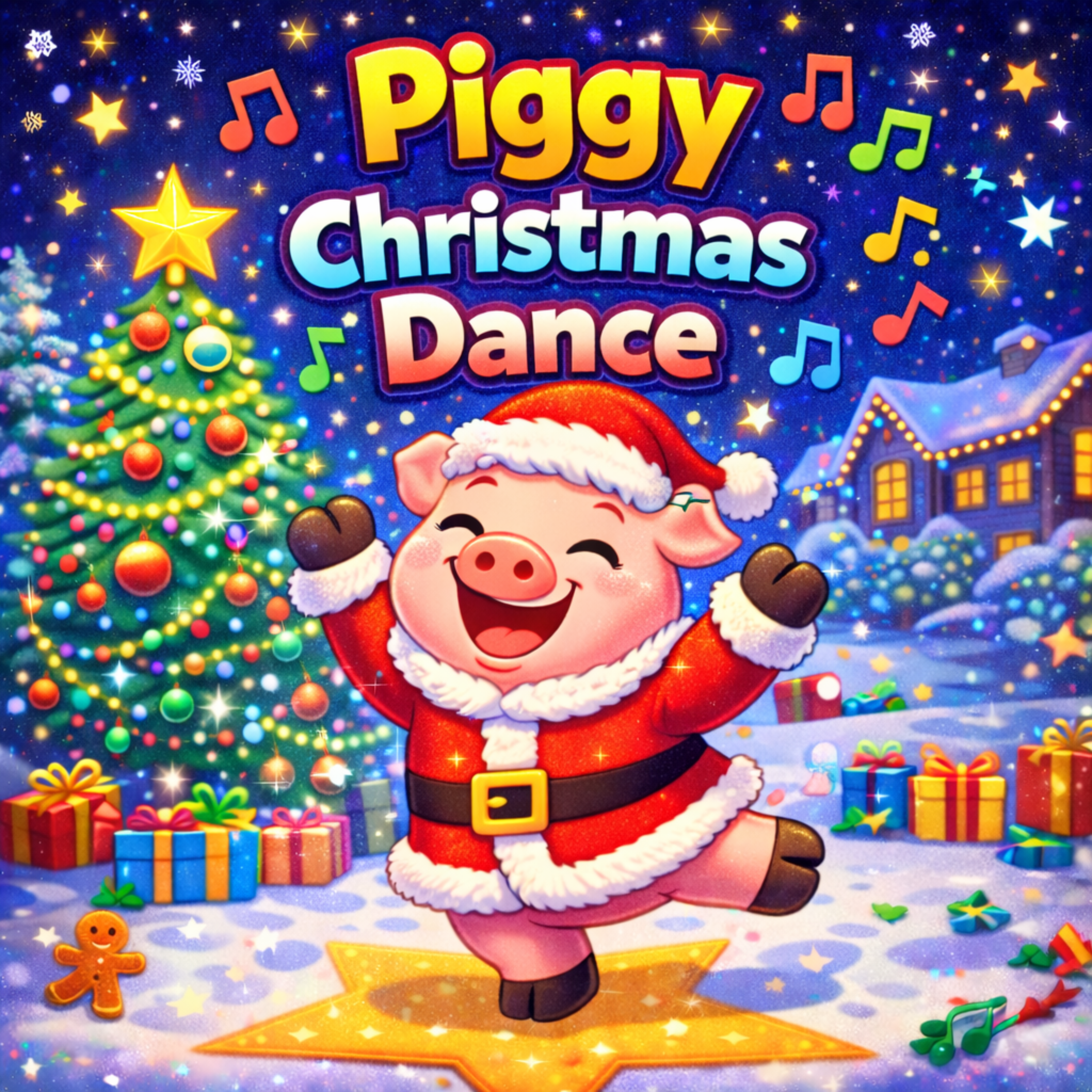 Piggy Christmas Dance artwork