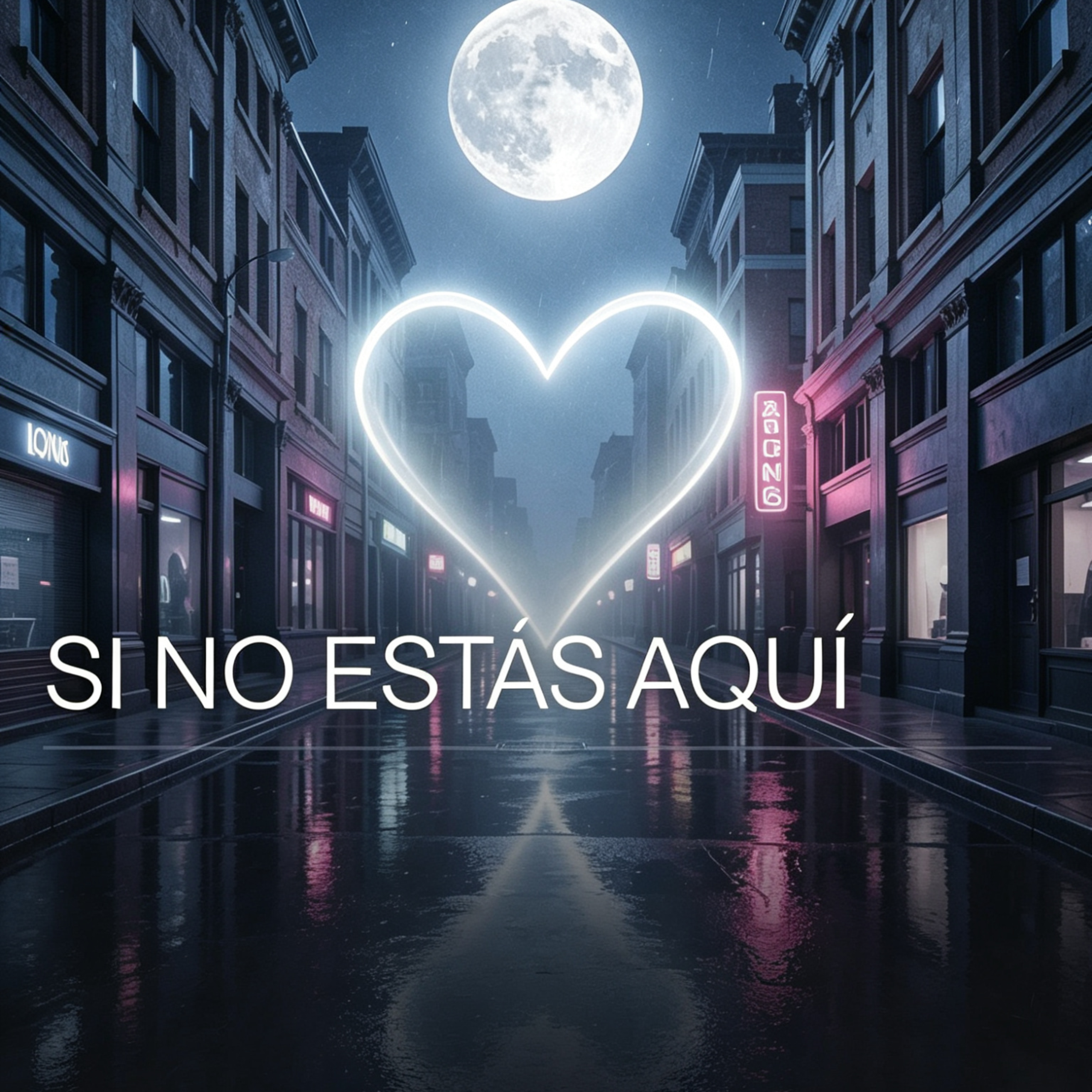 SI NO ESTÁS AQUÍ by JL Global cover art