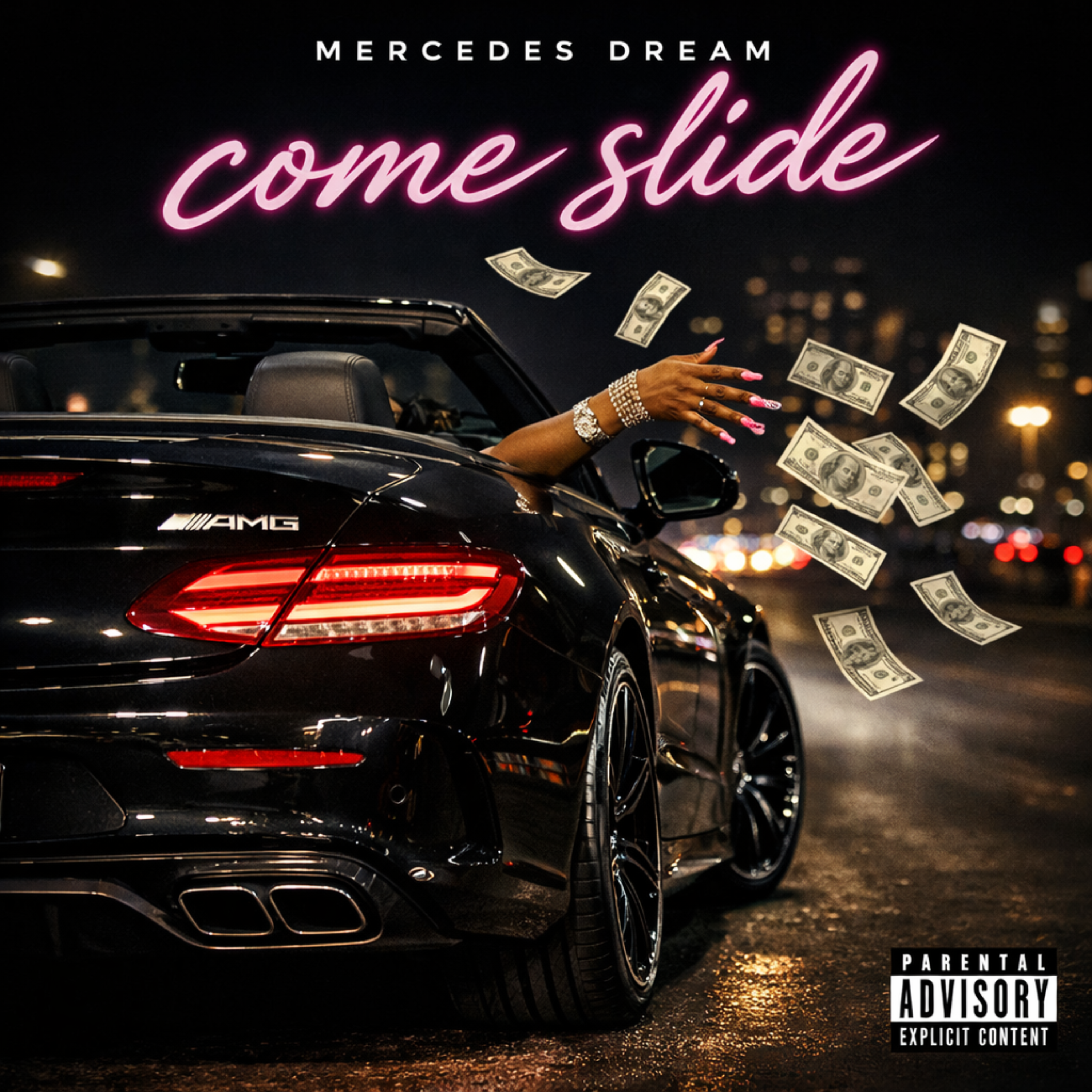 Come Slide by Mercedes Dream cover art