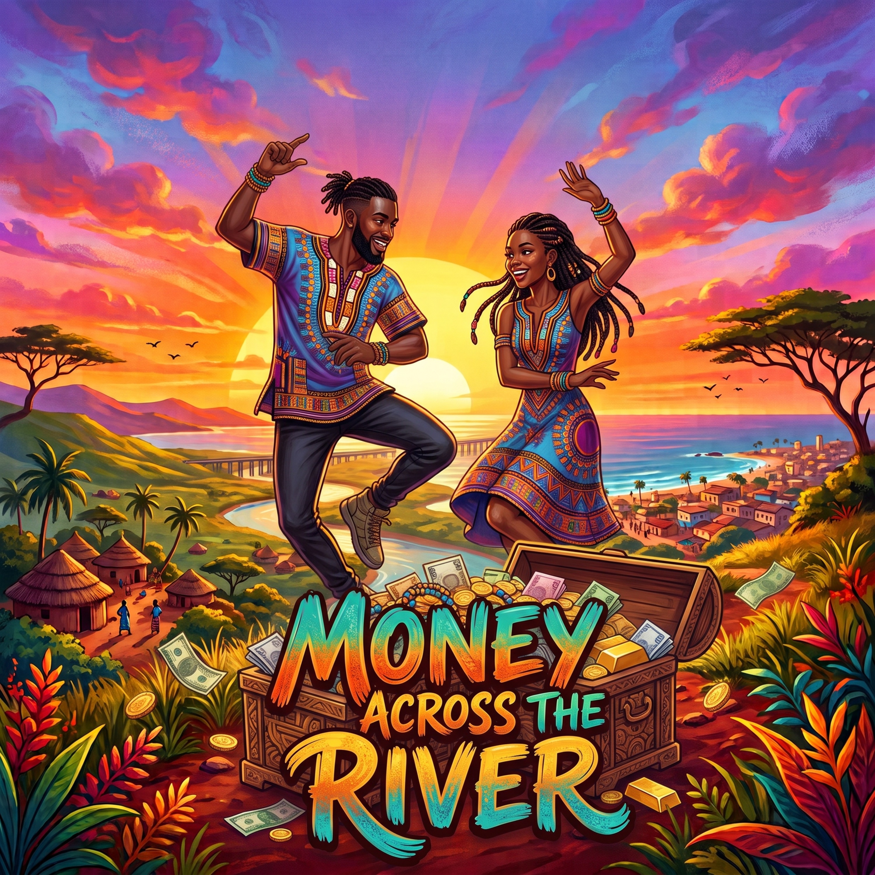 Money Across The River by Freebandzonsale cover art