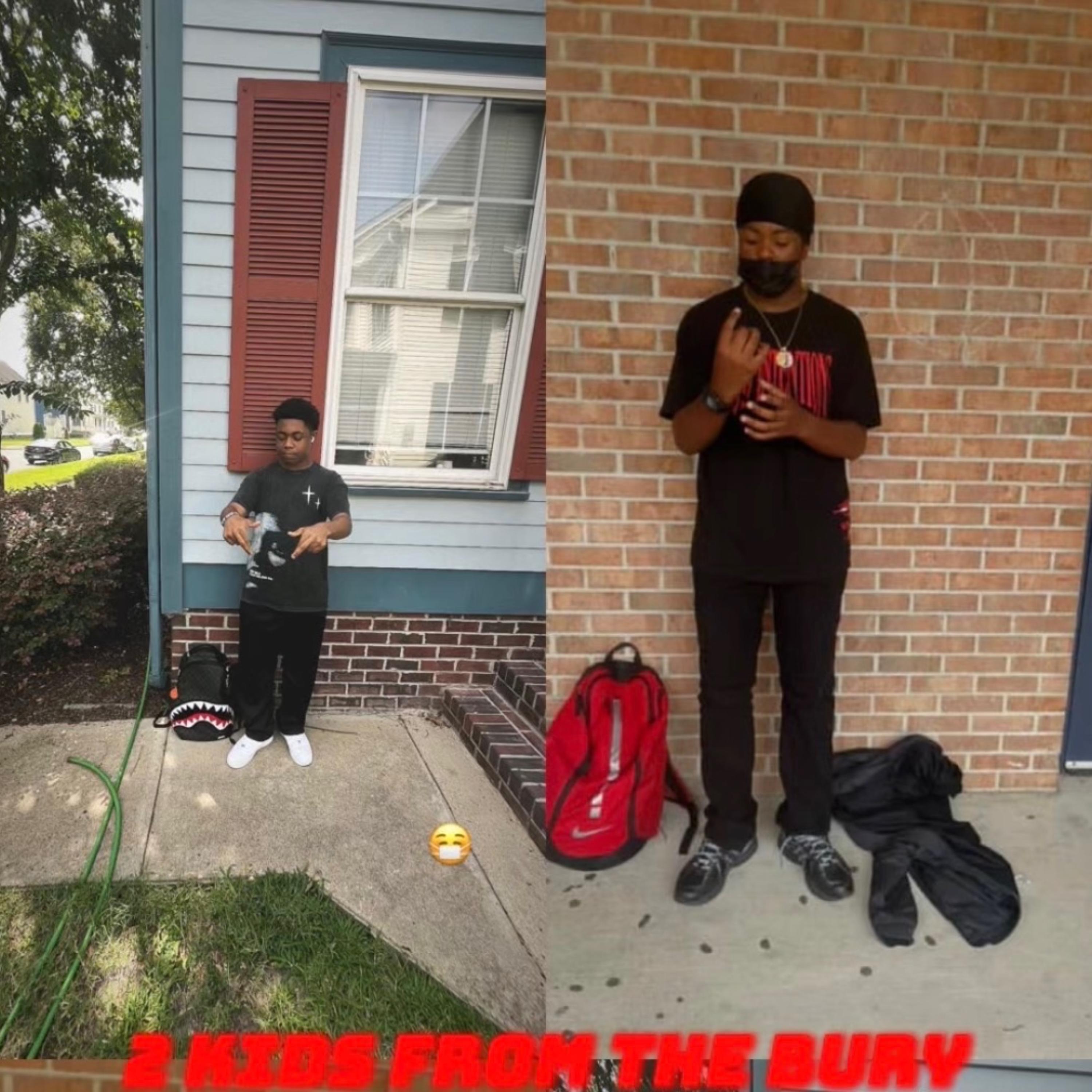 2 kids from the bury artwork