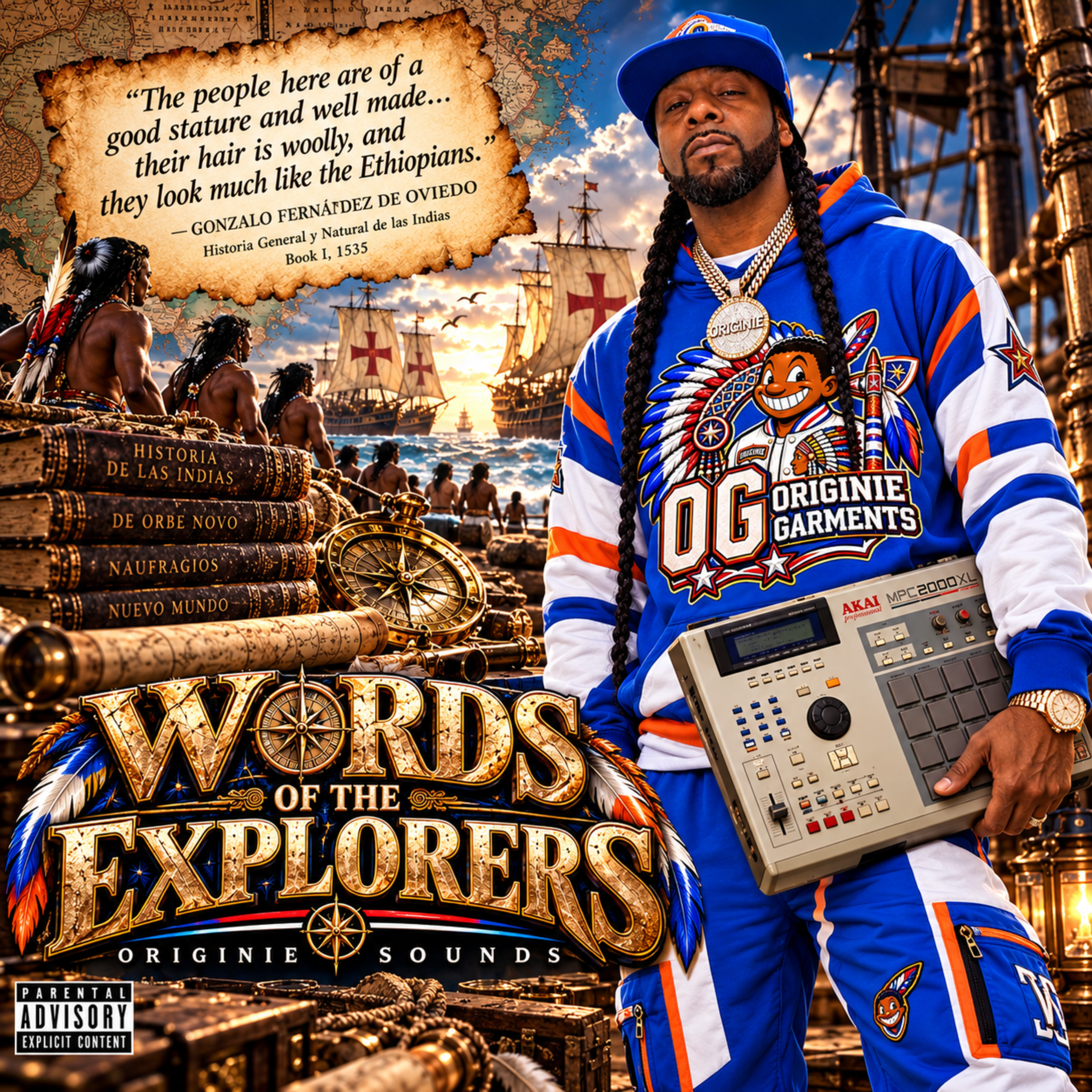 Words of the Explorers by Originie Sounds cover art