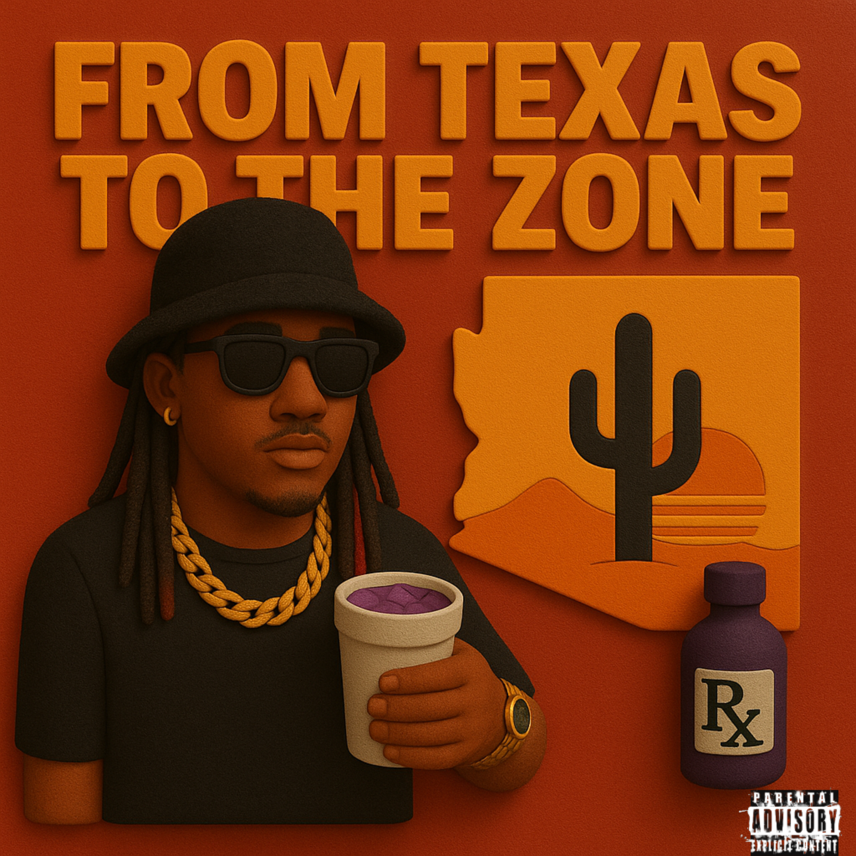 From Texas to the Zone by Ice Bowie cover art