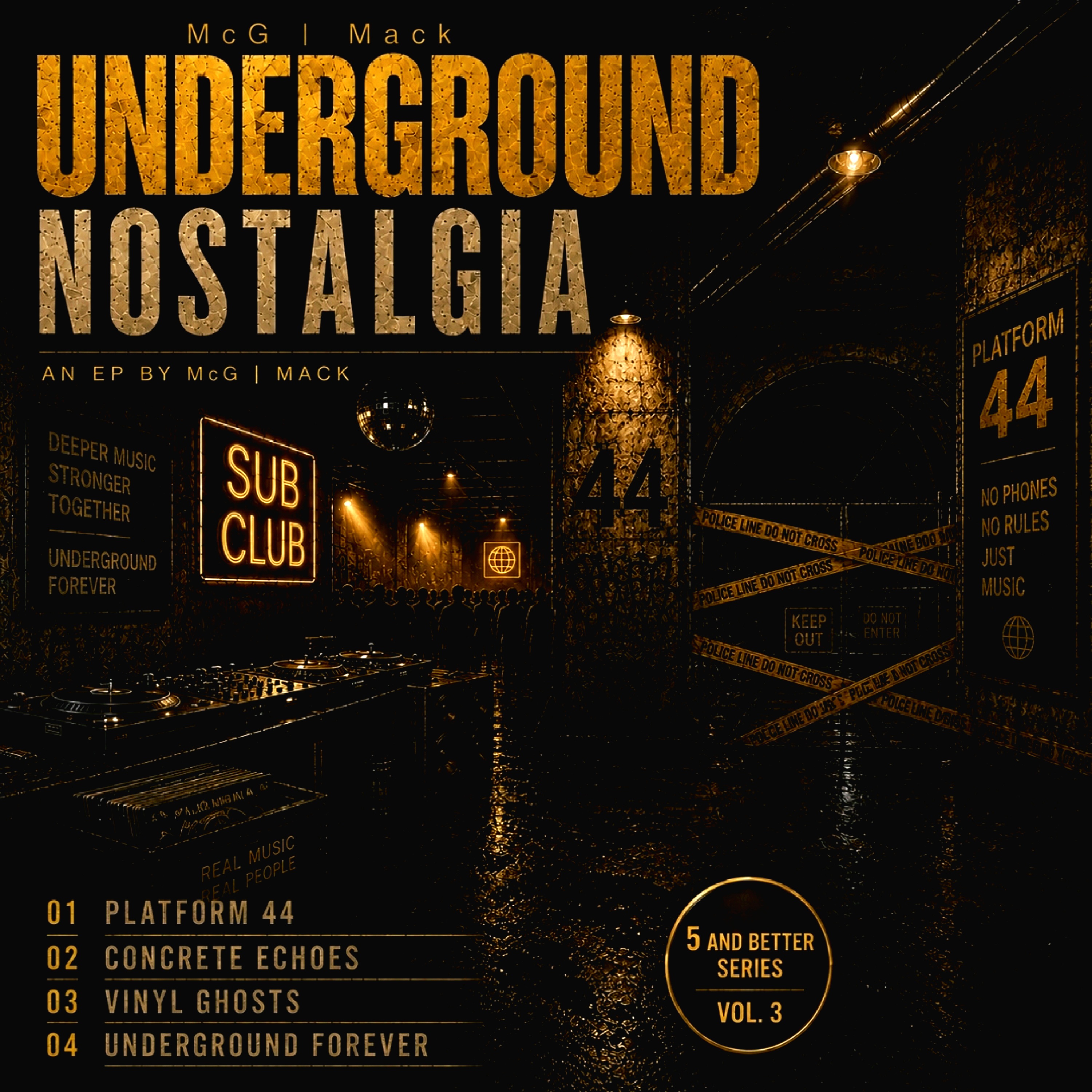 UNDERGROUND NOSTALGIA by McG | Mack cover art