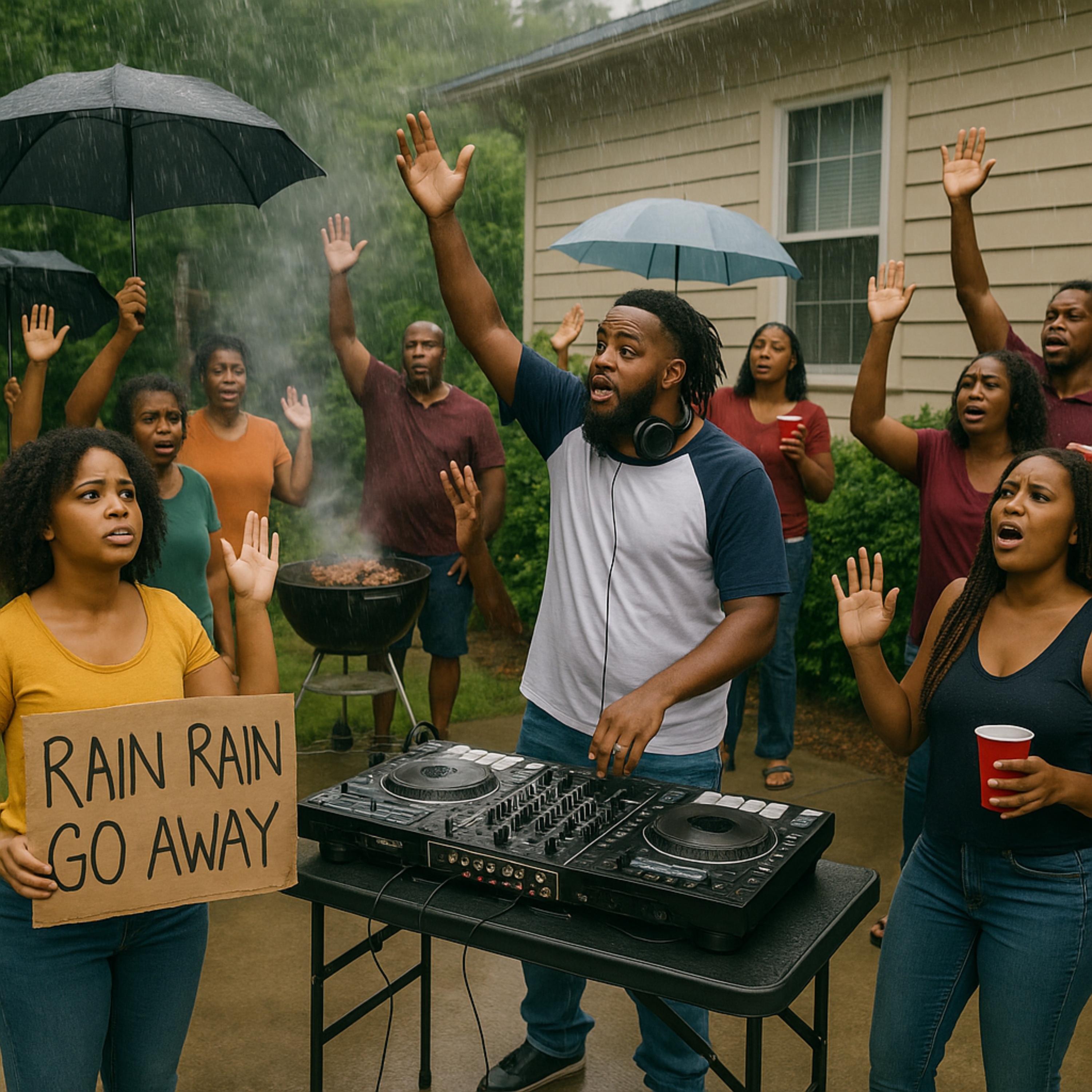 Rain Rain Go Away artwork