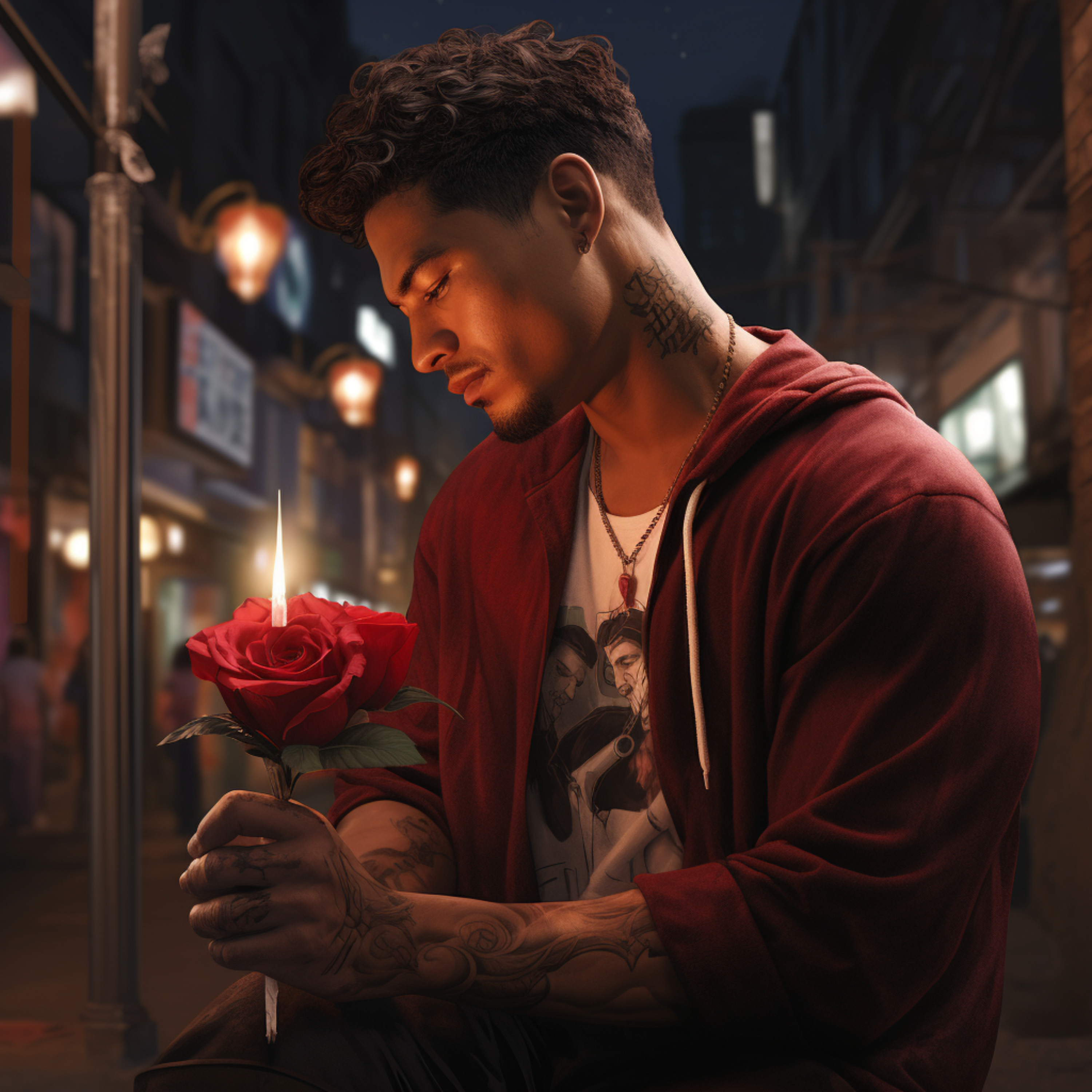 Red Rose artwork