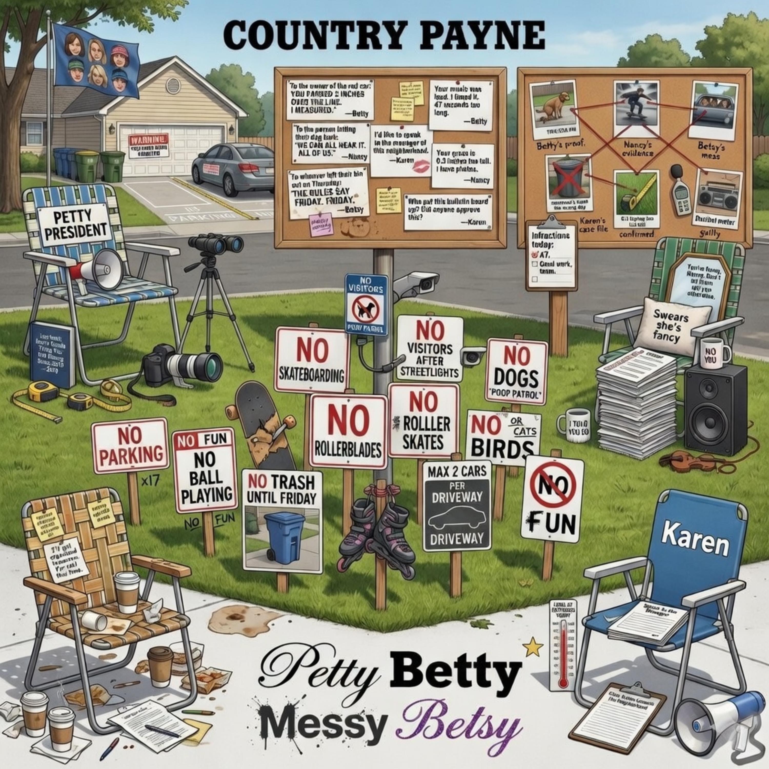 Petty Betty Messy Betsy artwork