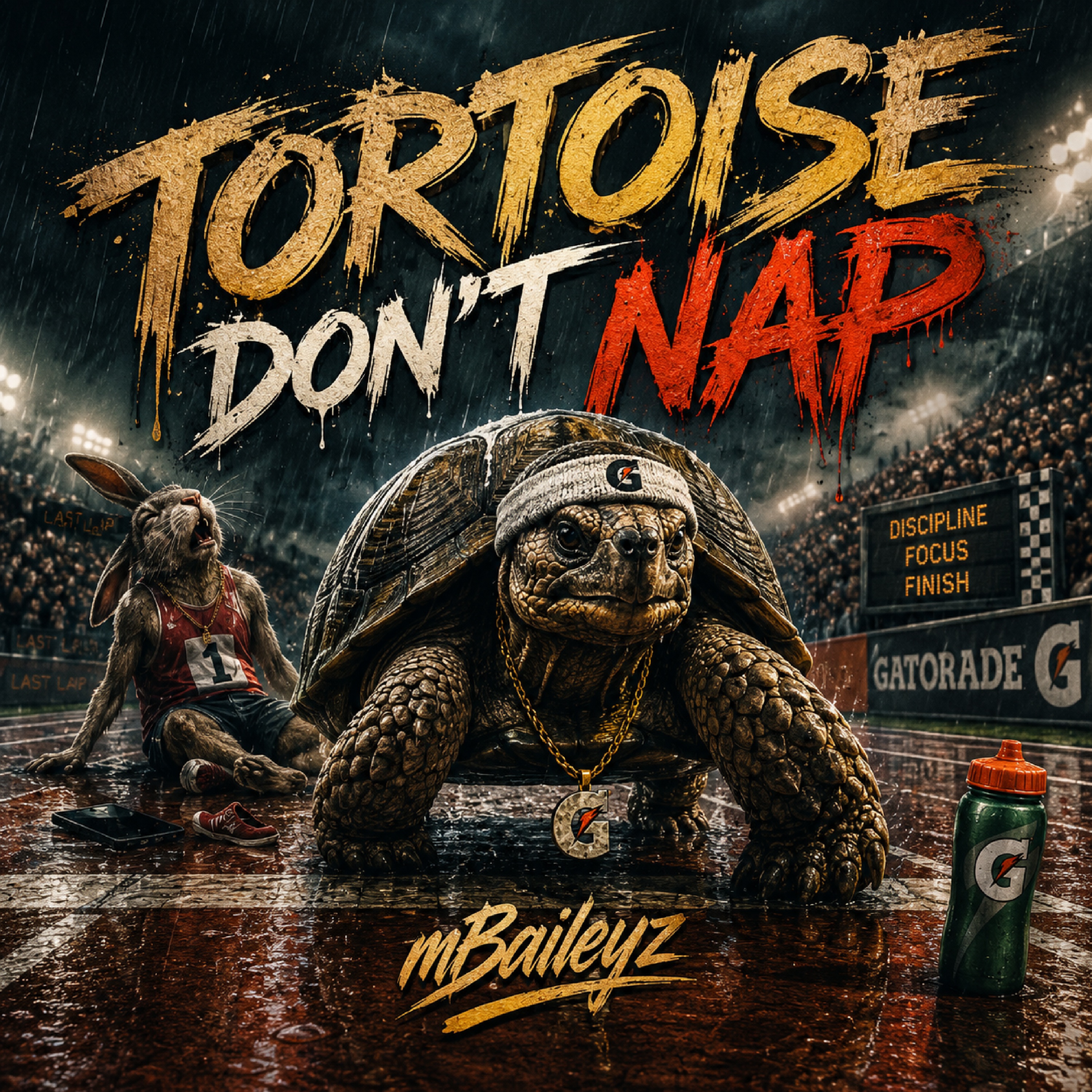 Tortoise Don't Nap by mBaileyz cover art