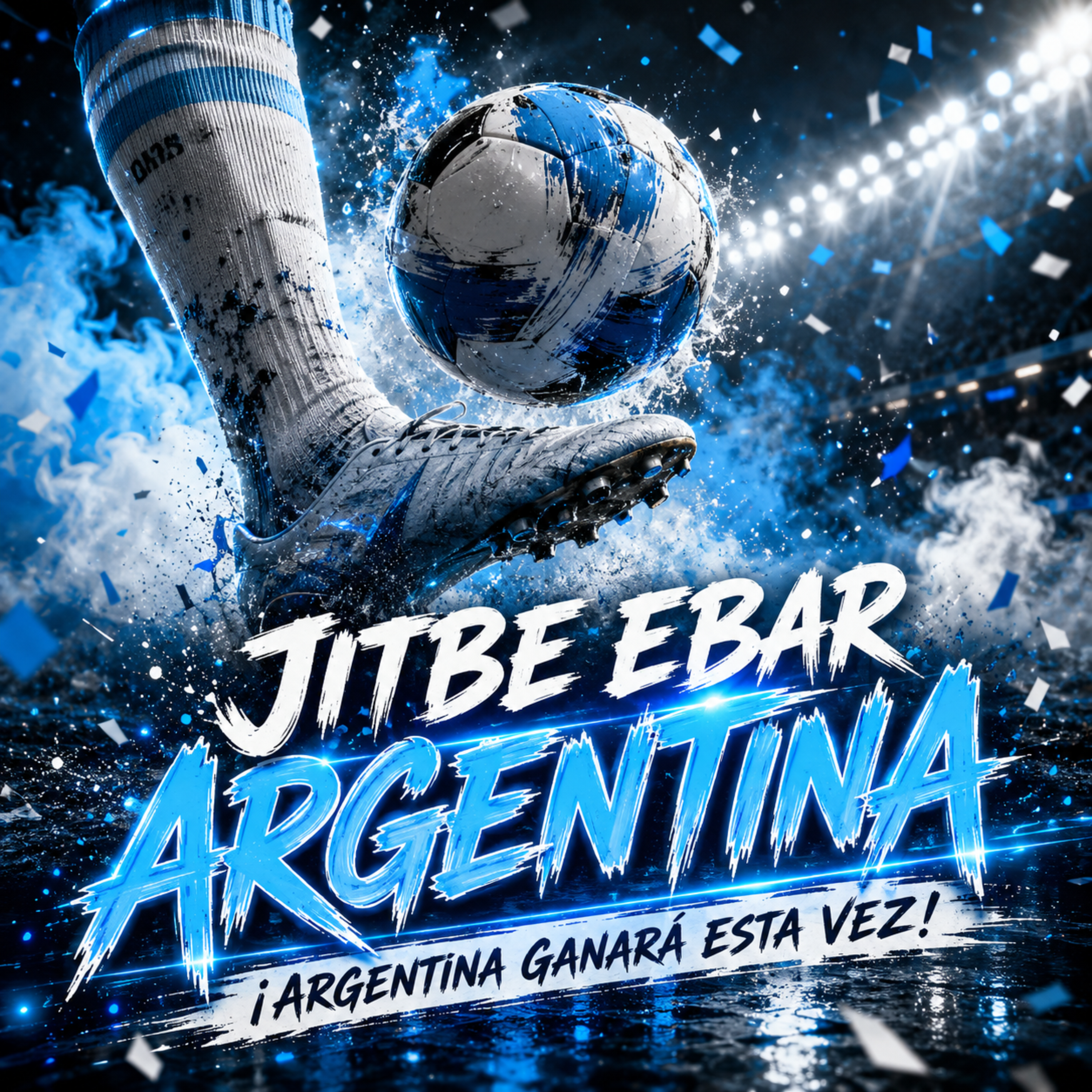 Jitbe Ebar Argentina (Argentina Ganará Esta Vez) by Anonna Zara cover art