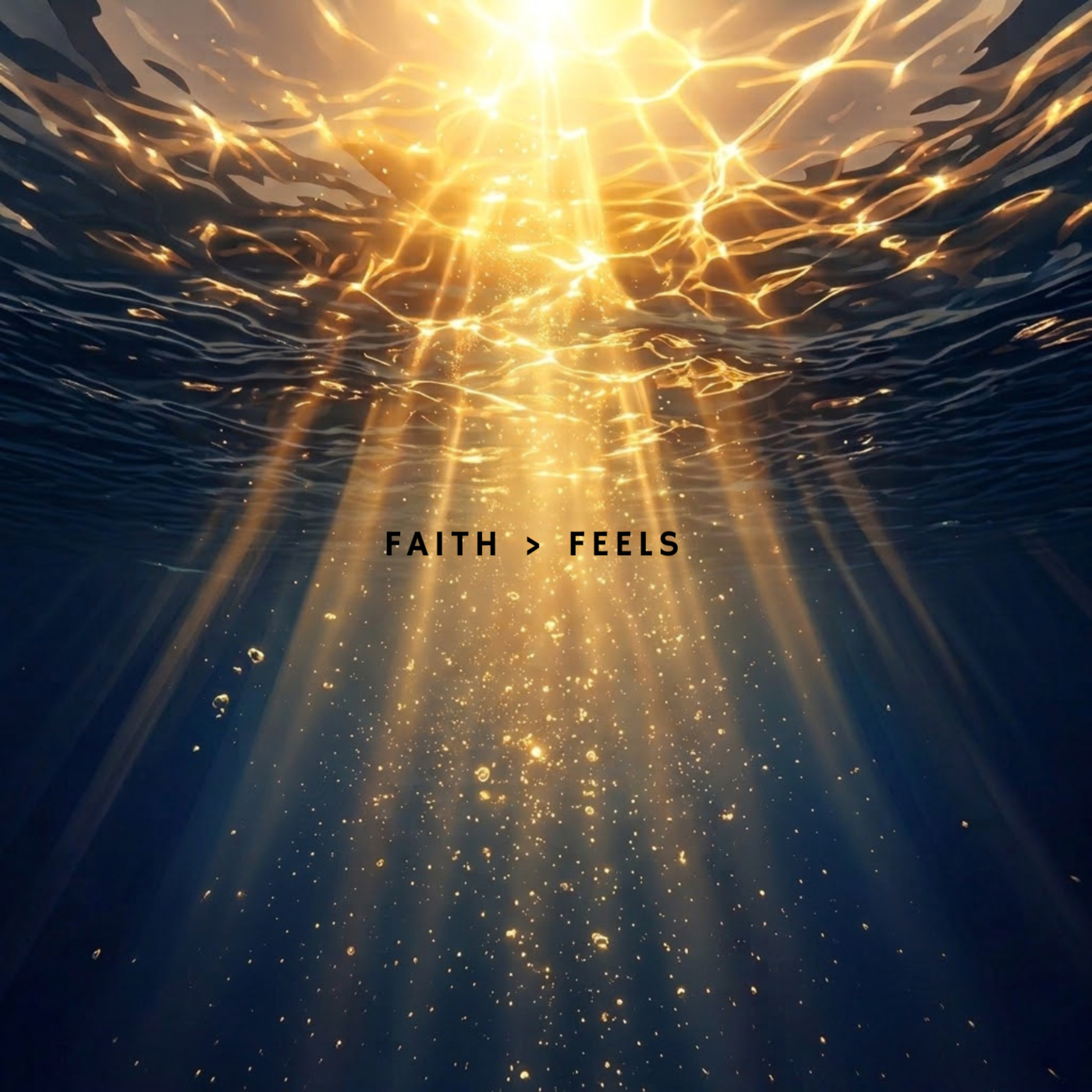 FAITH > FEELS by Man Like Kweks cover art