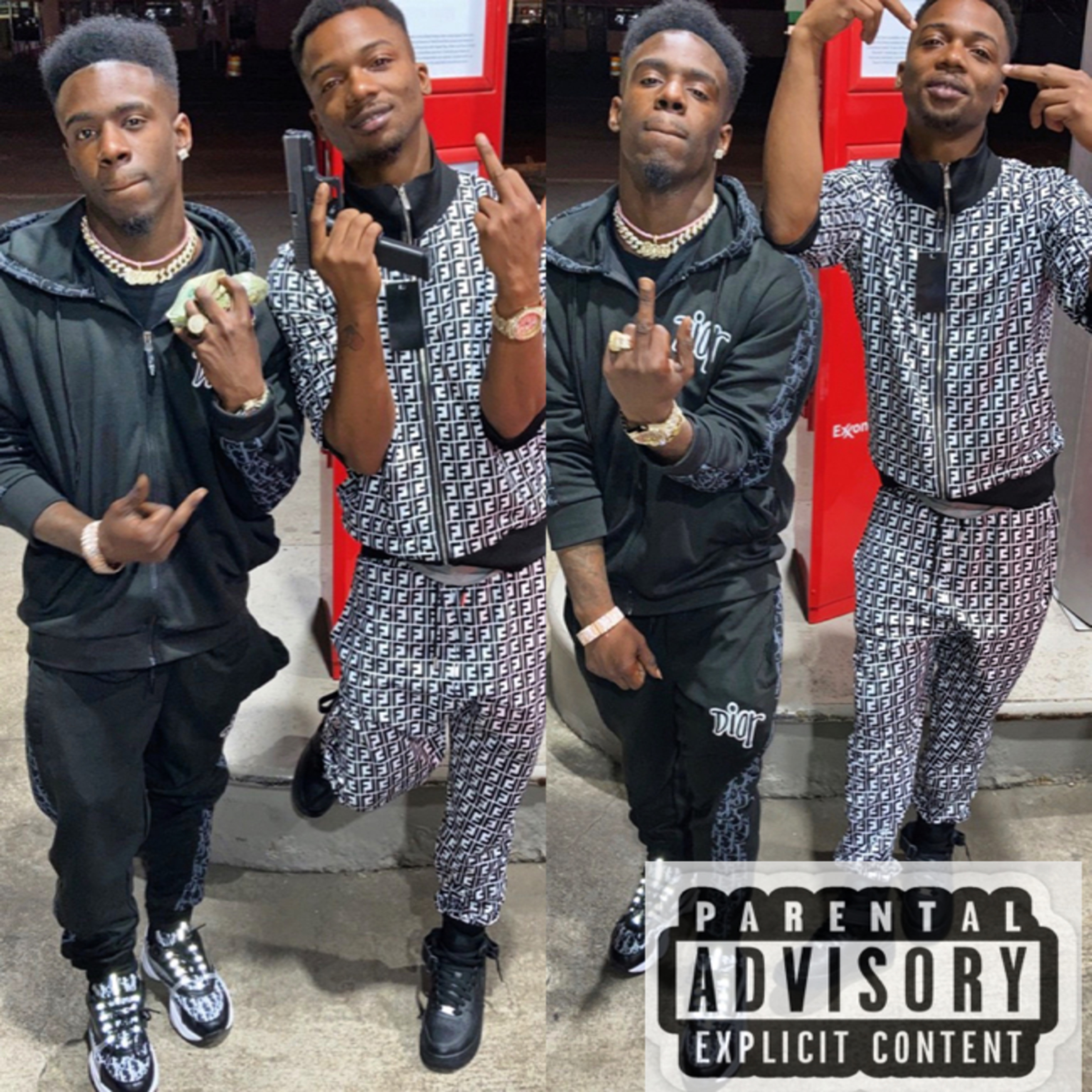 Left cheek right cheek artwork