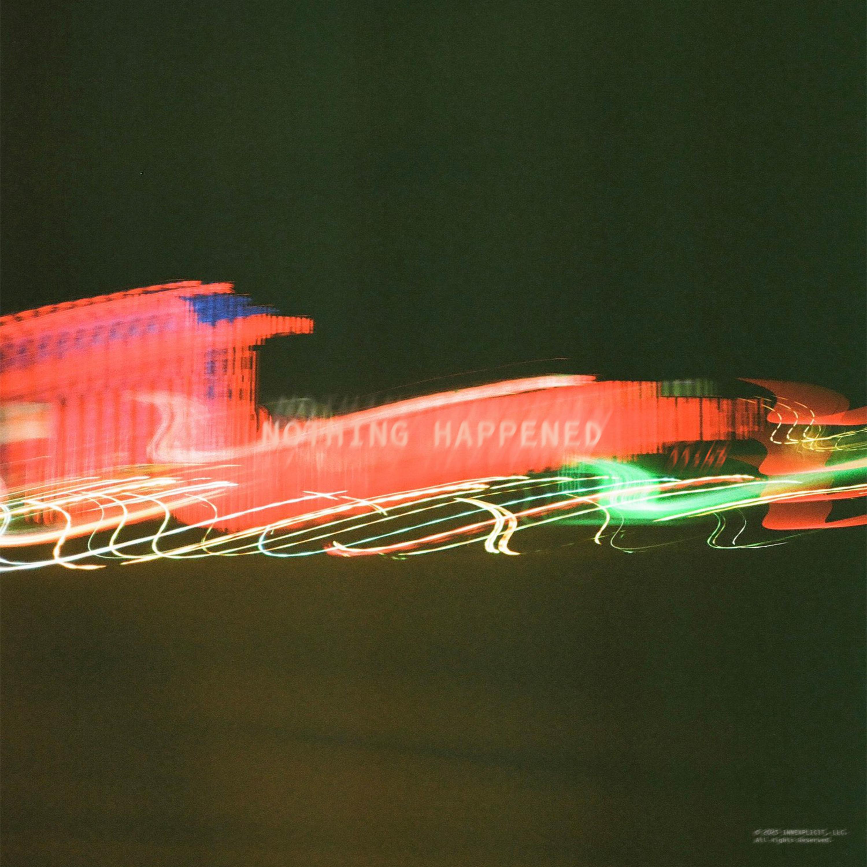 NOTHING HAPPENED artwork