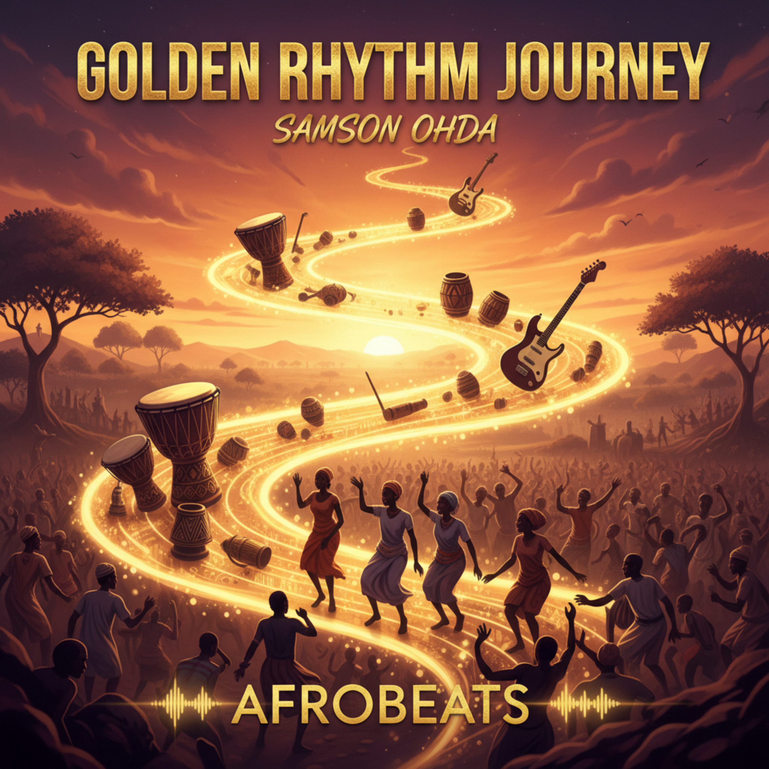 Golden Rhythm Journey by Samson Ohda  cover art