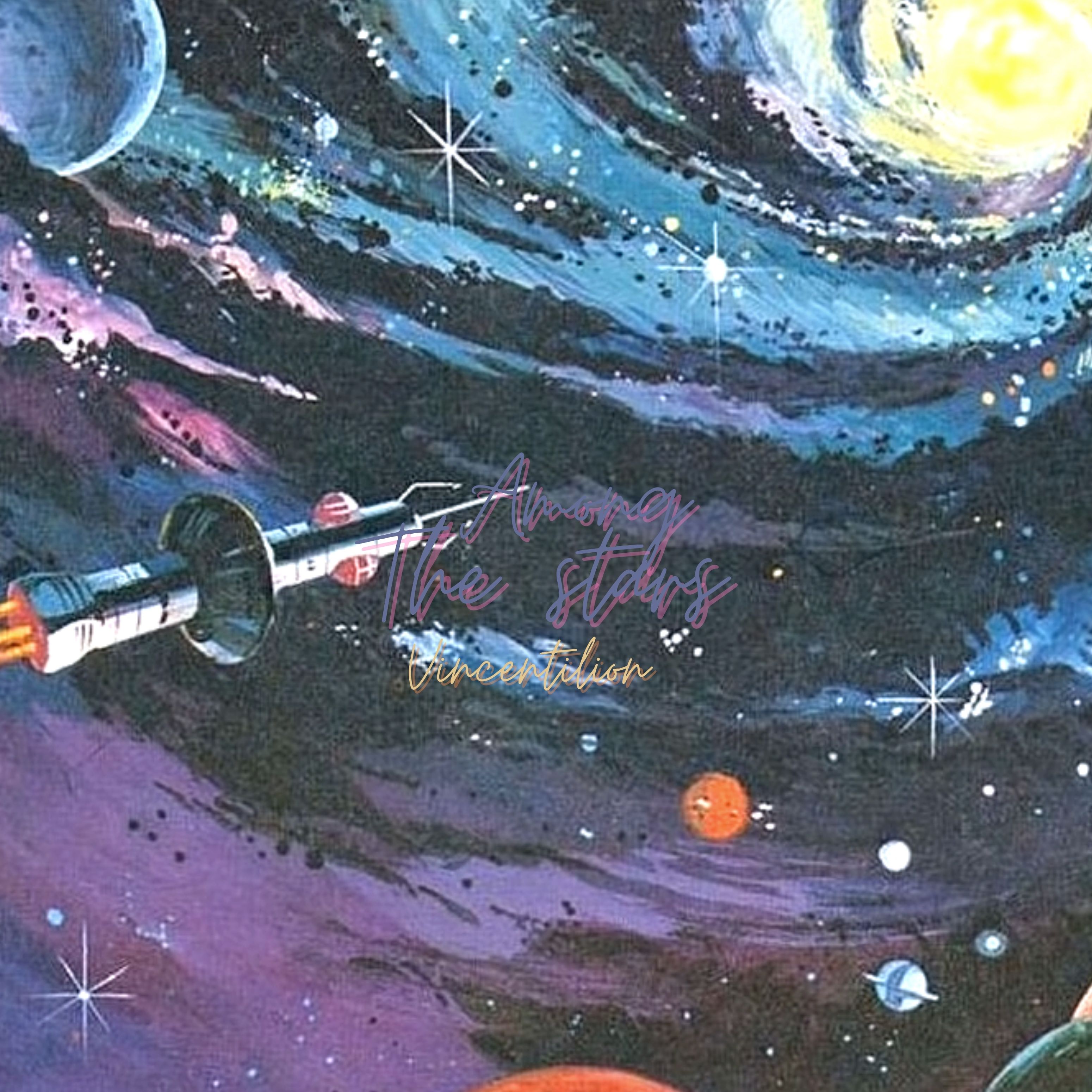 Among the stars artwork