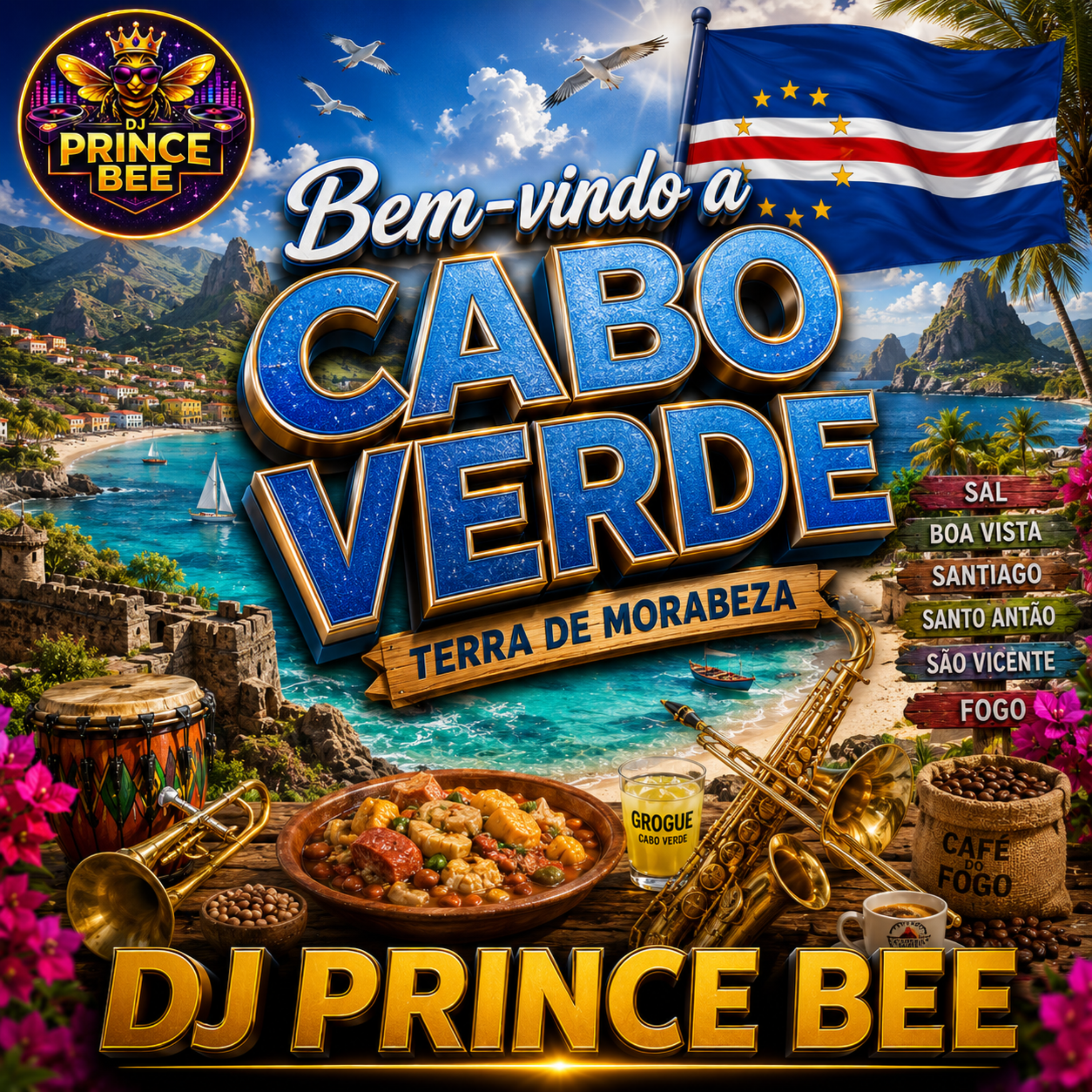 Bem-vindo A Cabo Verde by DJ PRINCE BEE cover art