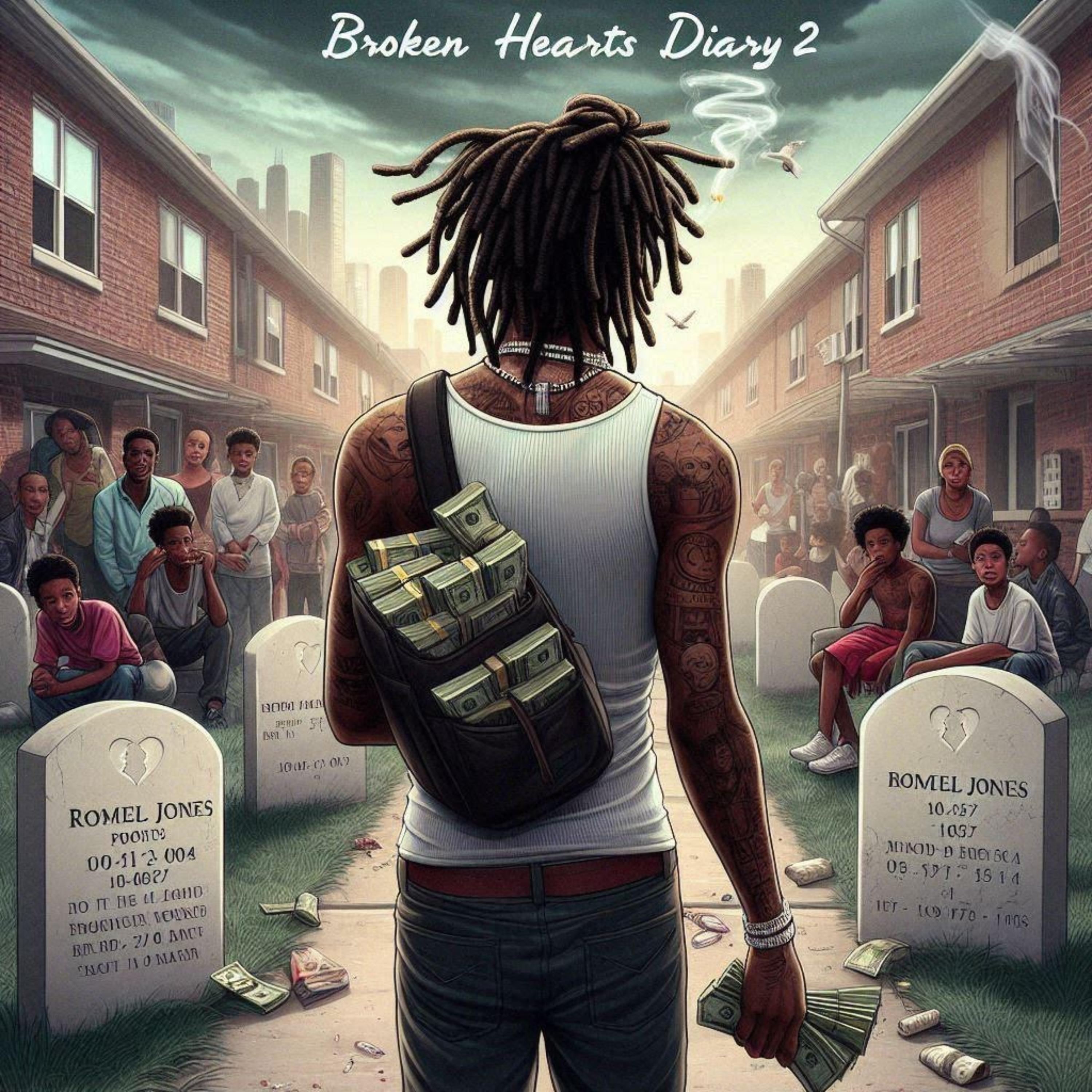 Broken Hearts Diary 2 by Eddie Jaay  cover art
