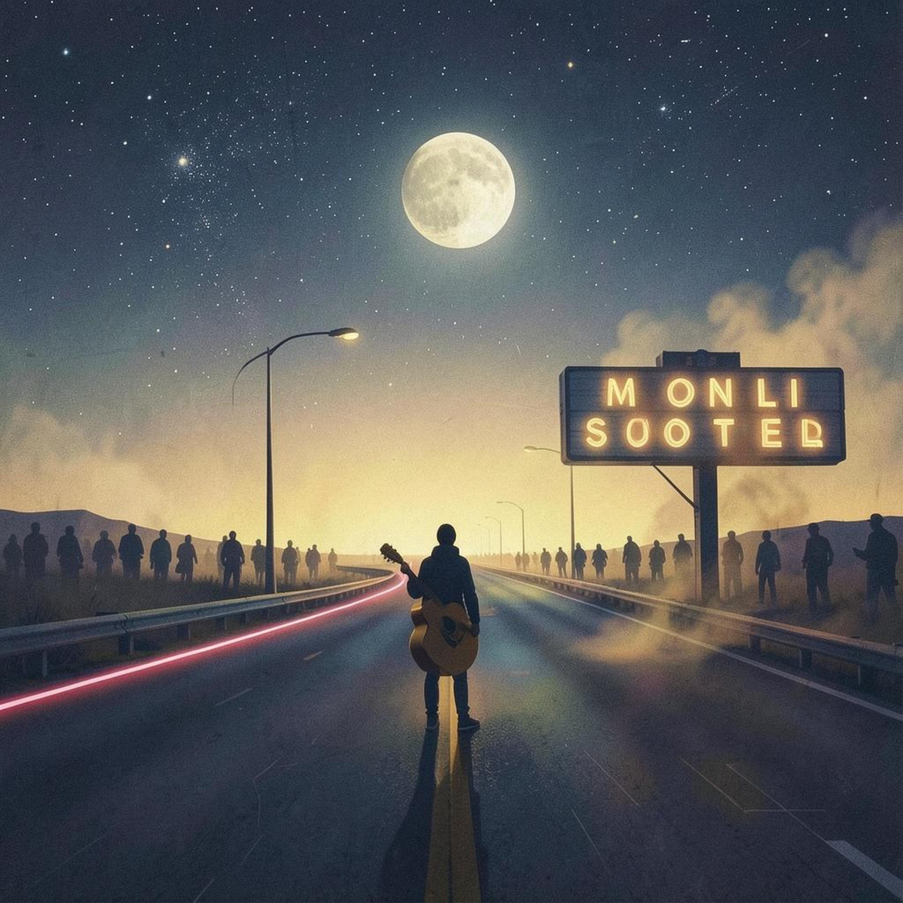 Stars in the Moonlit Sky by Just Chris cover art