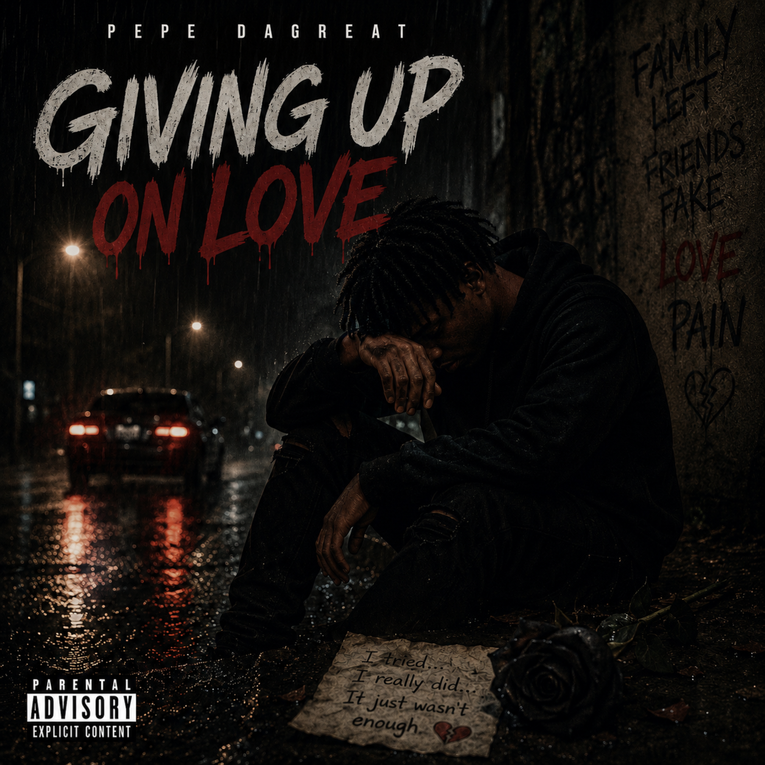 Giving Up On Love by Pepe DaGreat cover art