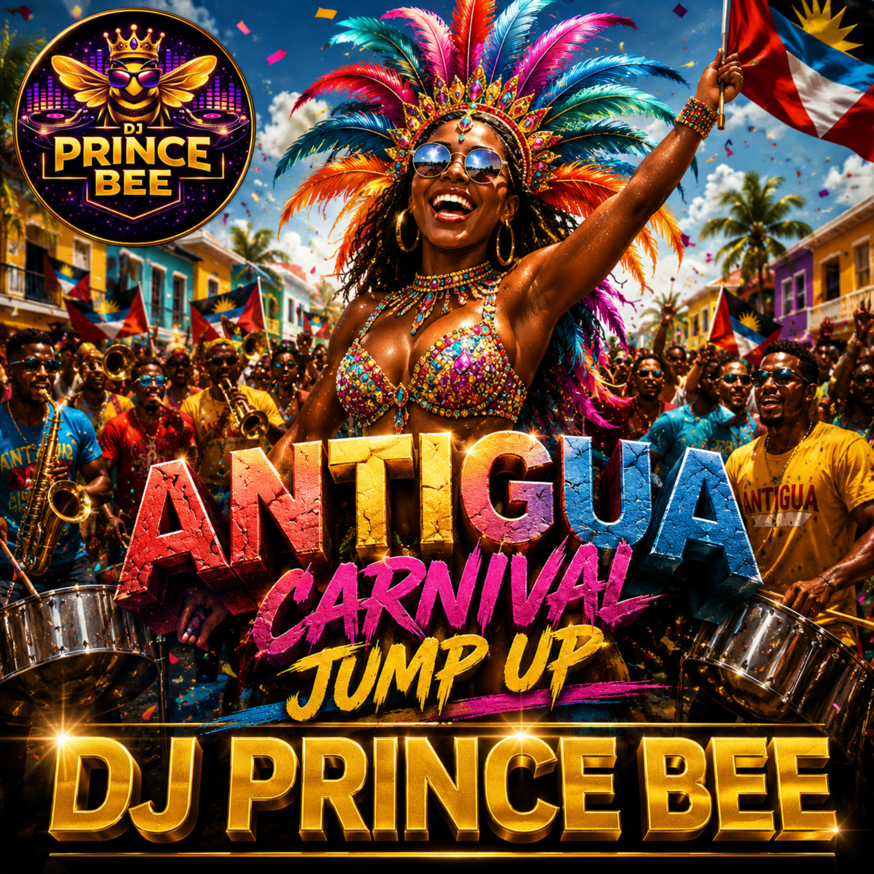 Antigua Carnival Jump Up by DJ PRINCE BEE cover art