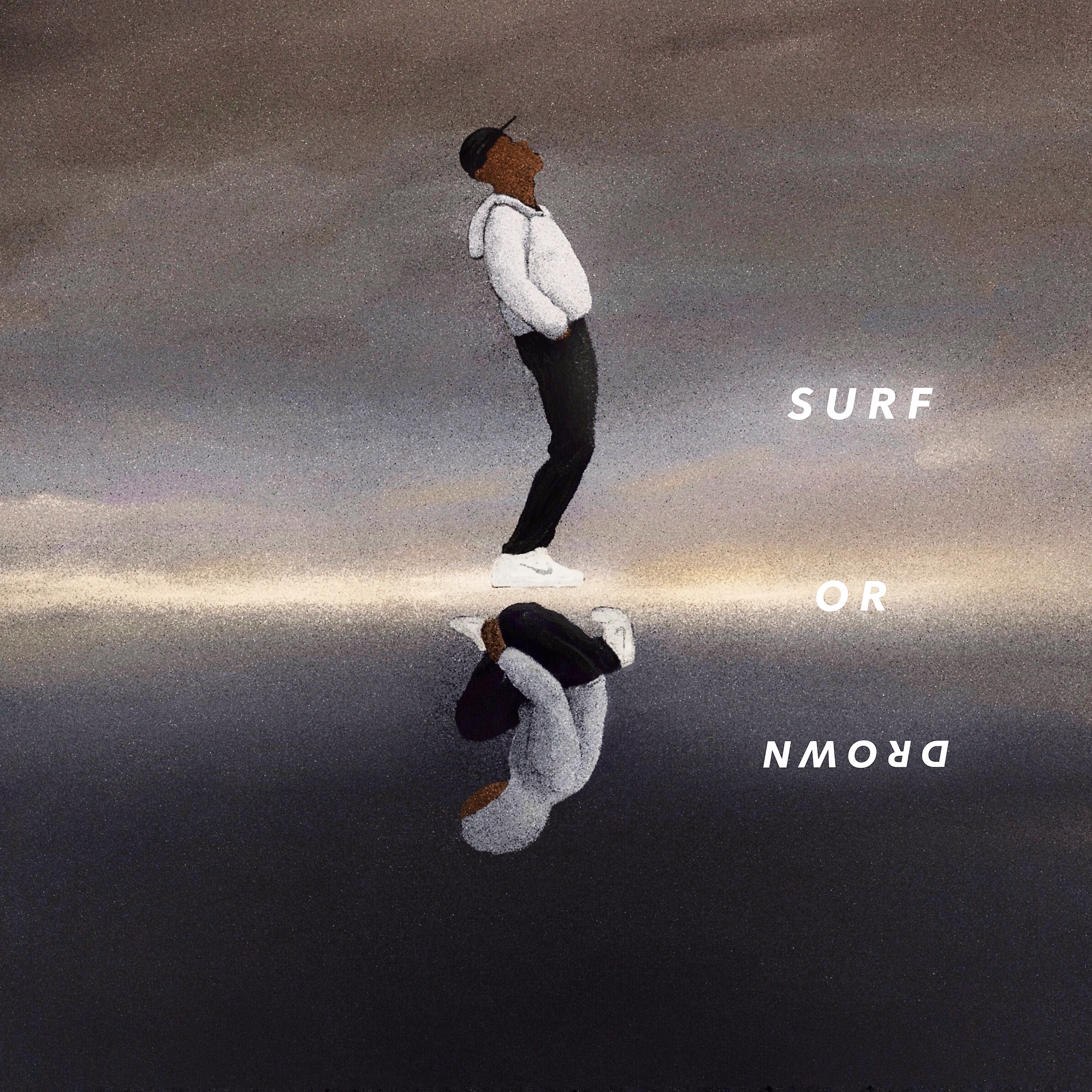SURF OR DROWN artwork