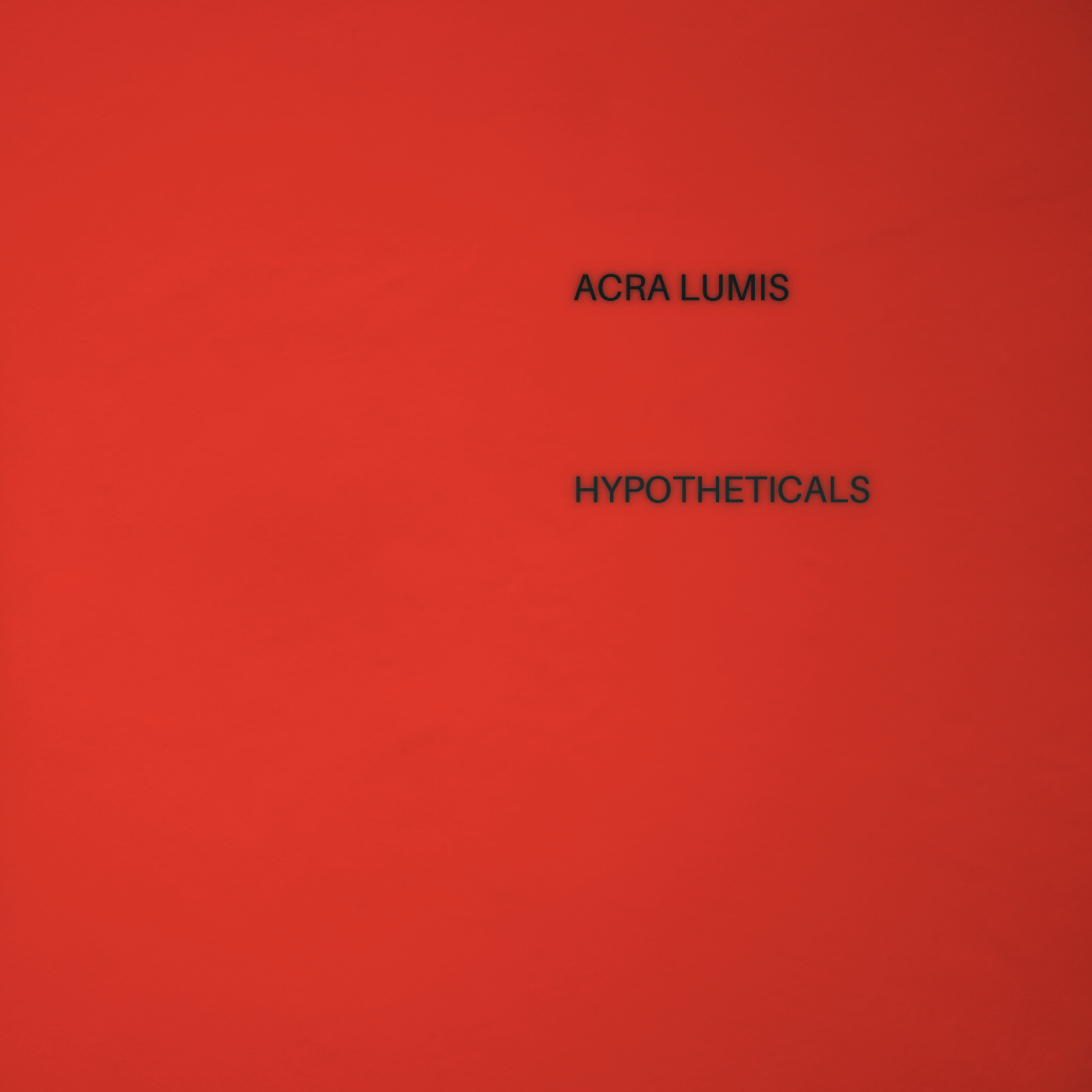 hypotheticals artwork
