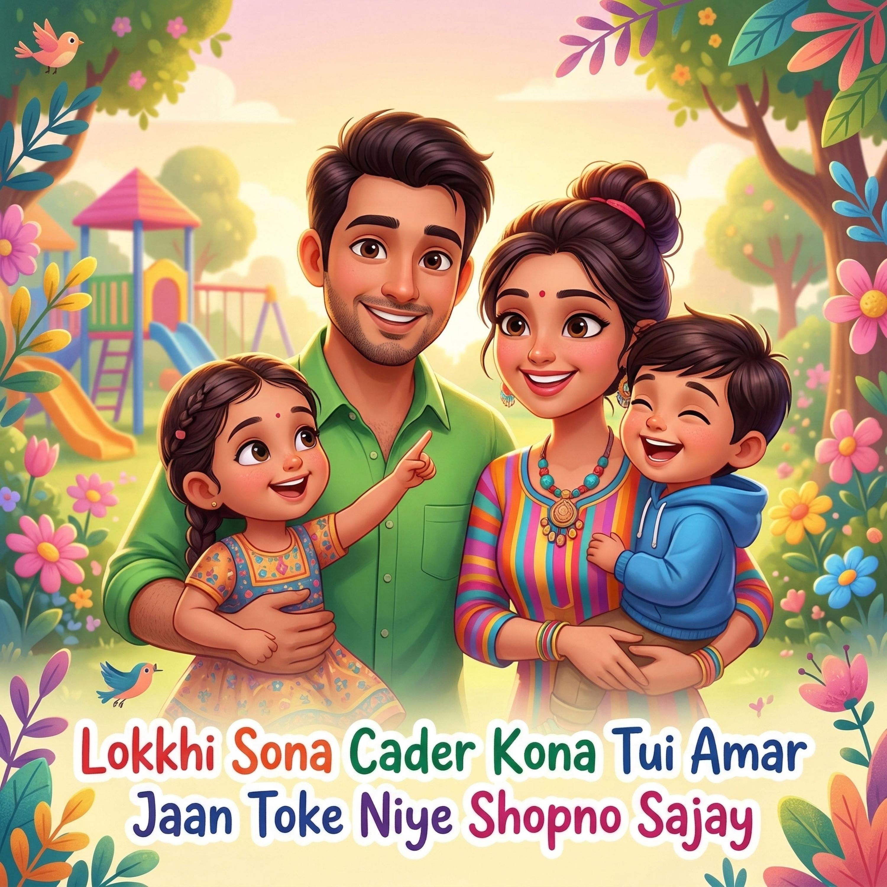 লক্ষীসোনা চাঁদের কণা তুই আমার জান তোকে নিয়ে স্বপ্ন সাজাই Lokkhi Sona Cader Kona Tui Amar Jaan Toke Niye Shopno Sajay by Mubin TusHar cover art